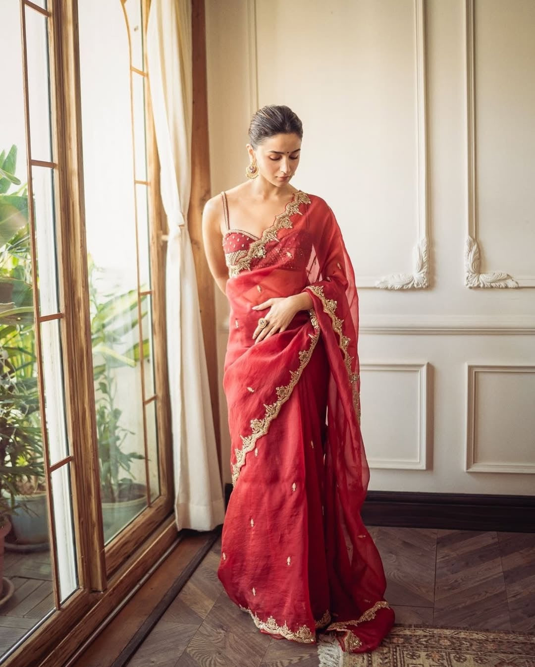 Ramani pure organza Saree