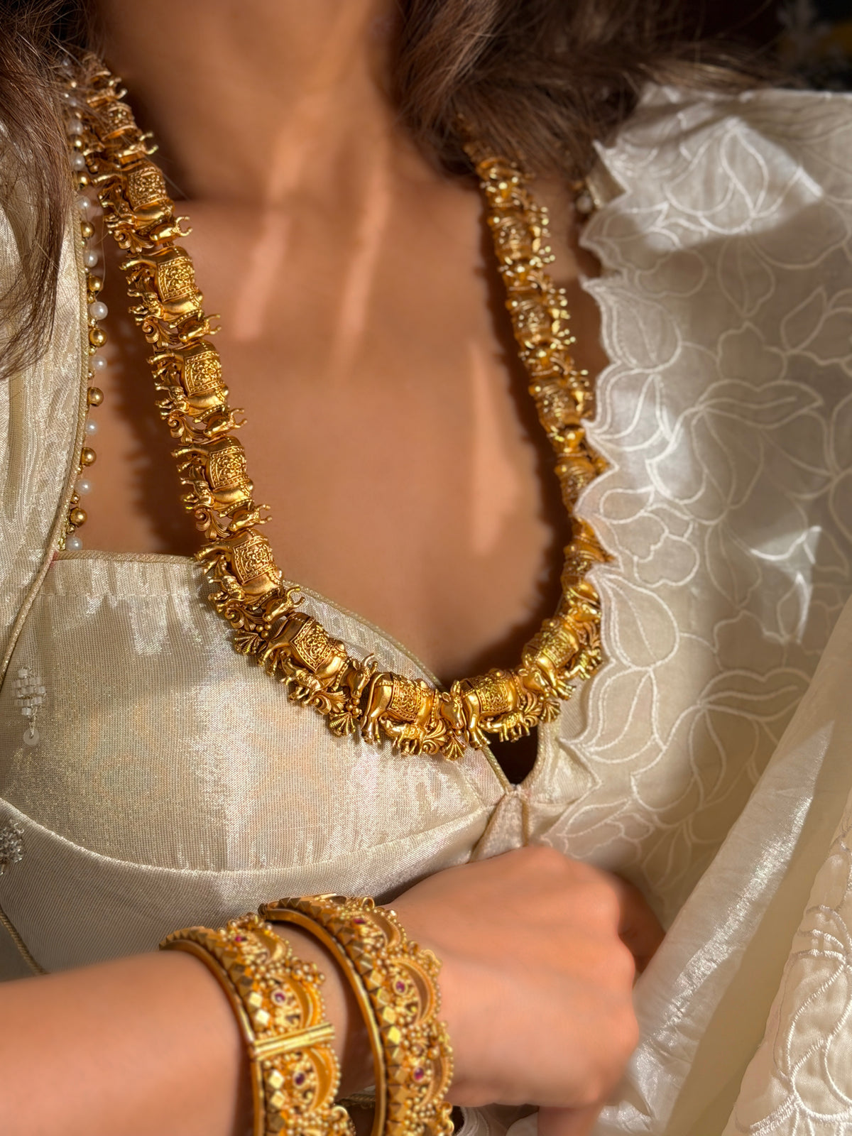 Nandipriya Rajwadi Necklace