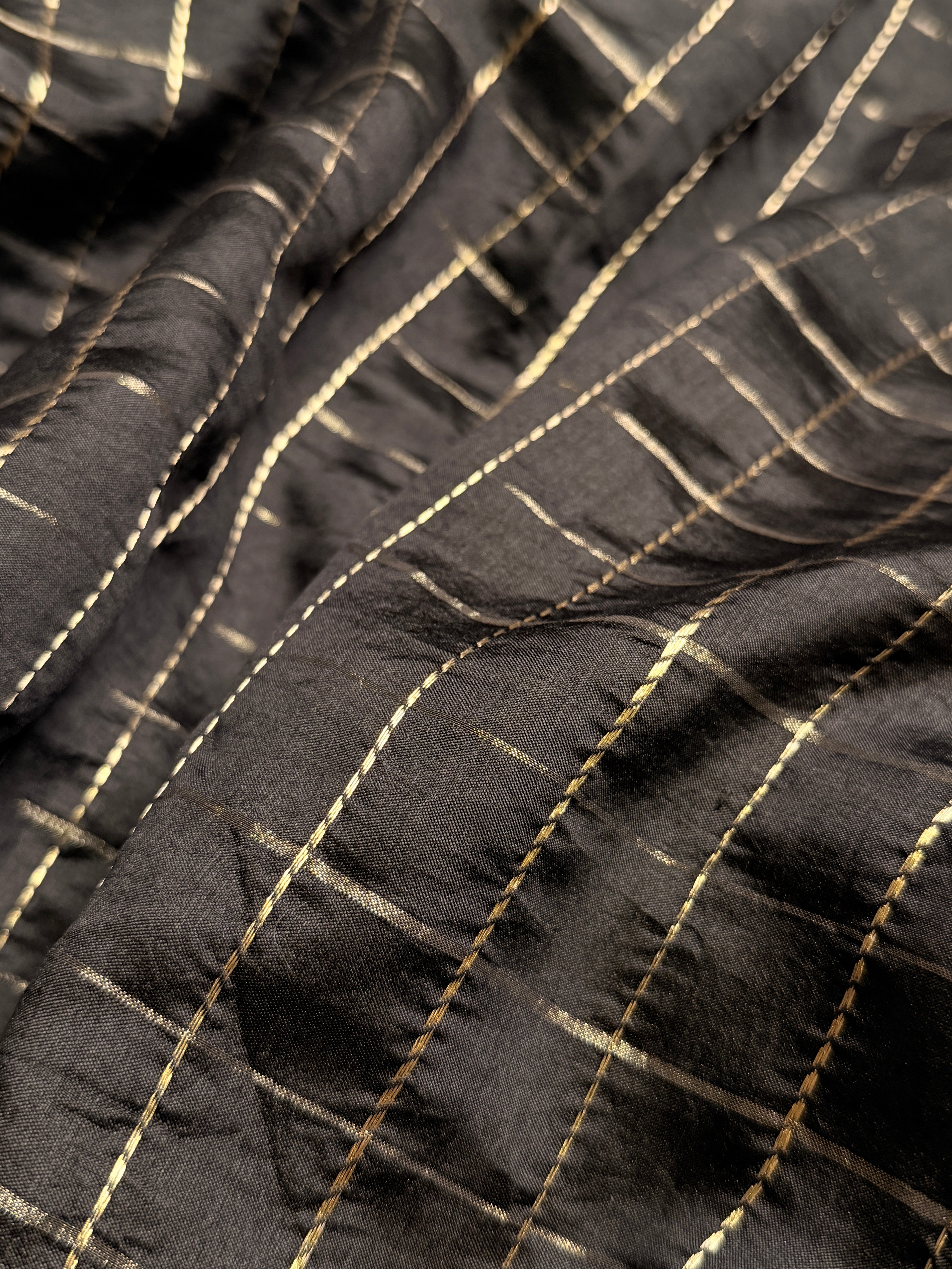 Checkers Glam Silk Saree