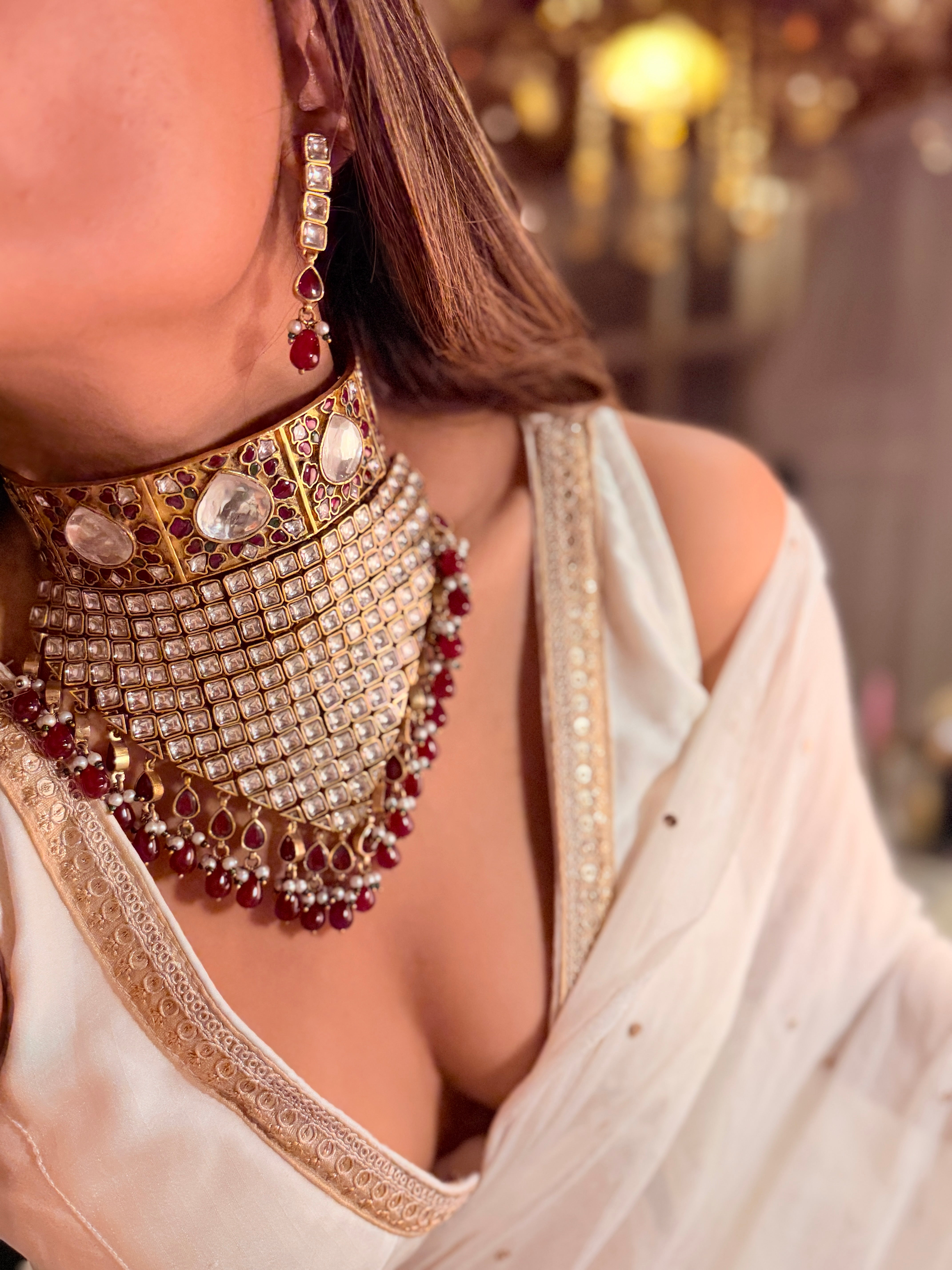 Mirage Ruby drop - Mahira