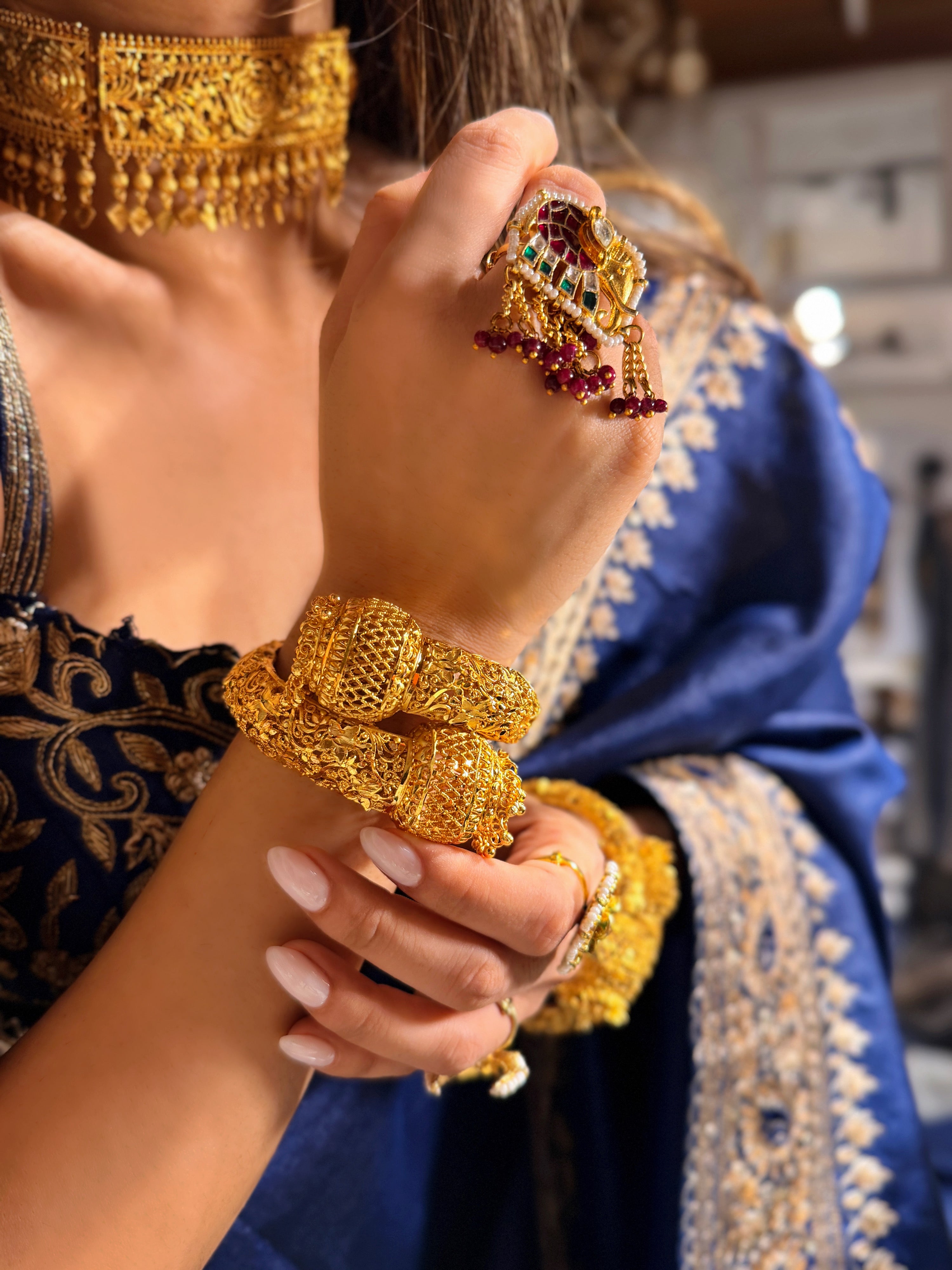 Alankrita jhumar bangle - Royal Bengal