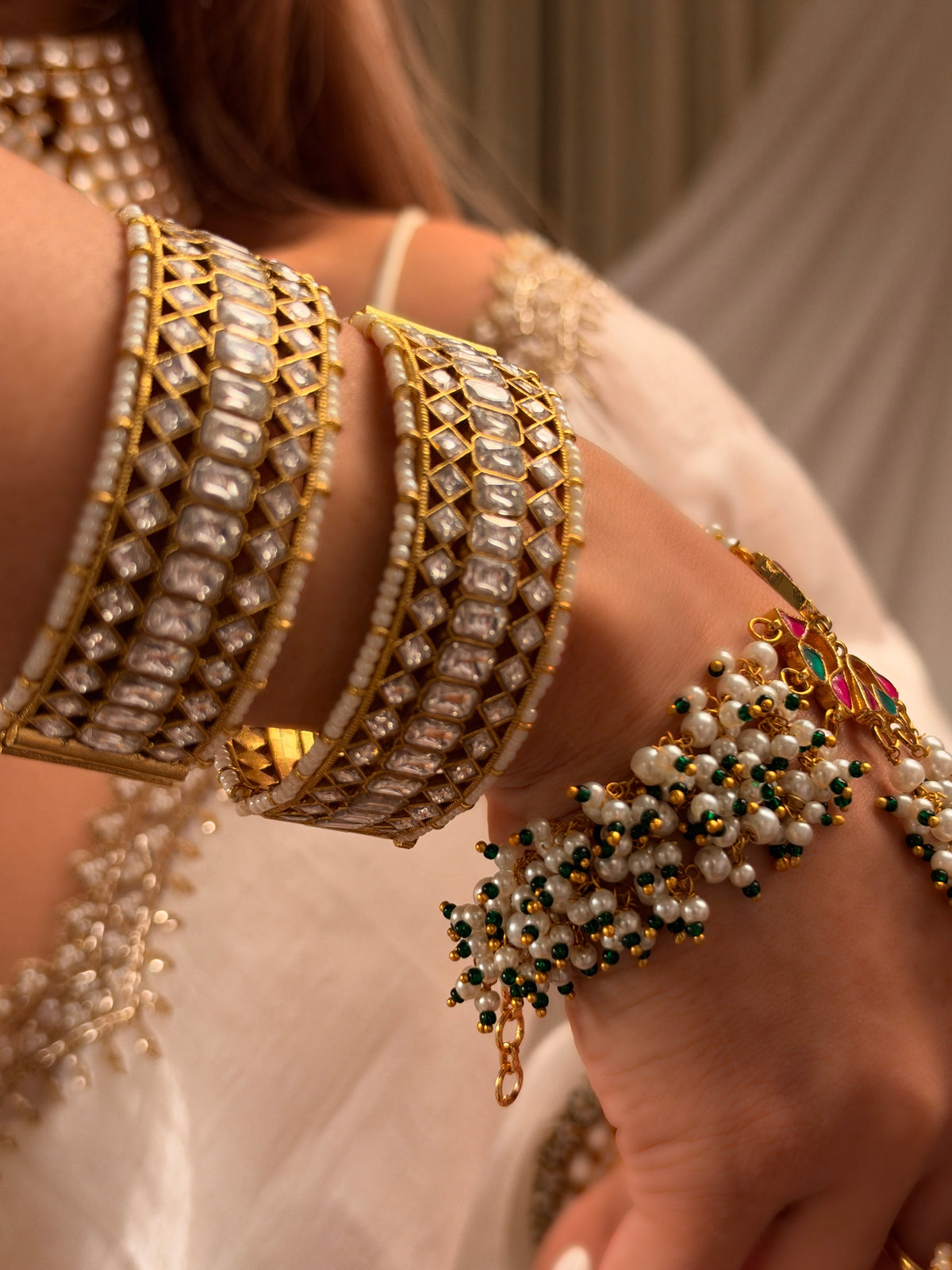 Sammohini jadau bangle