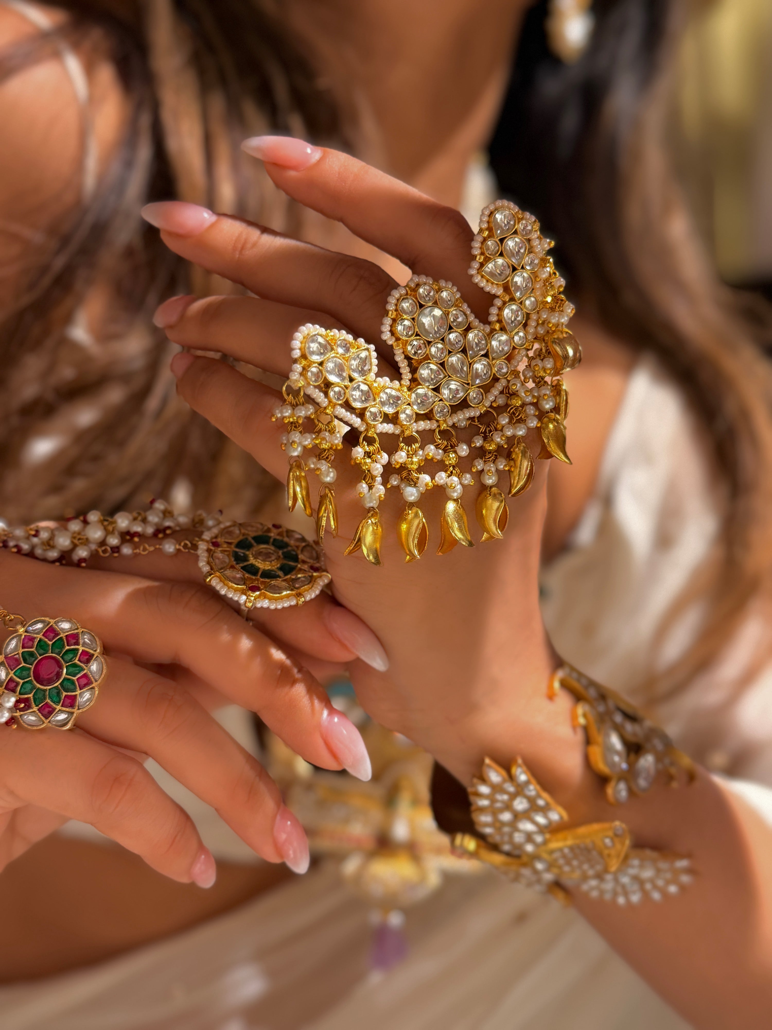 Ratnavali Kundan Ring