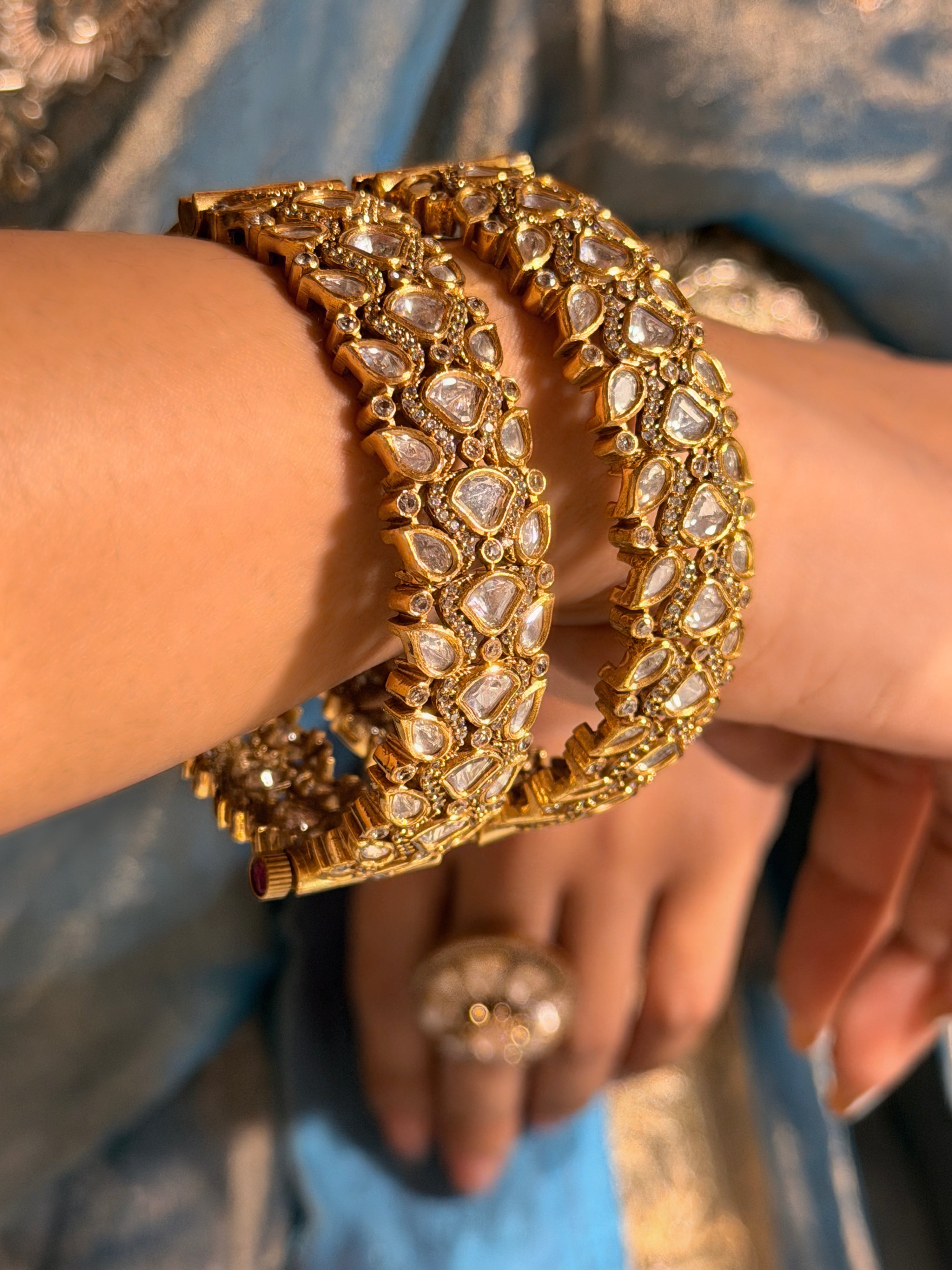 Vidhi Polki Bangle