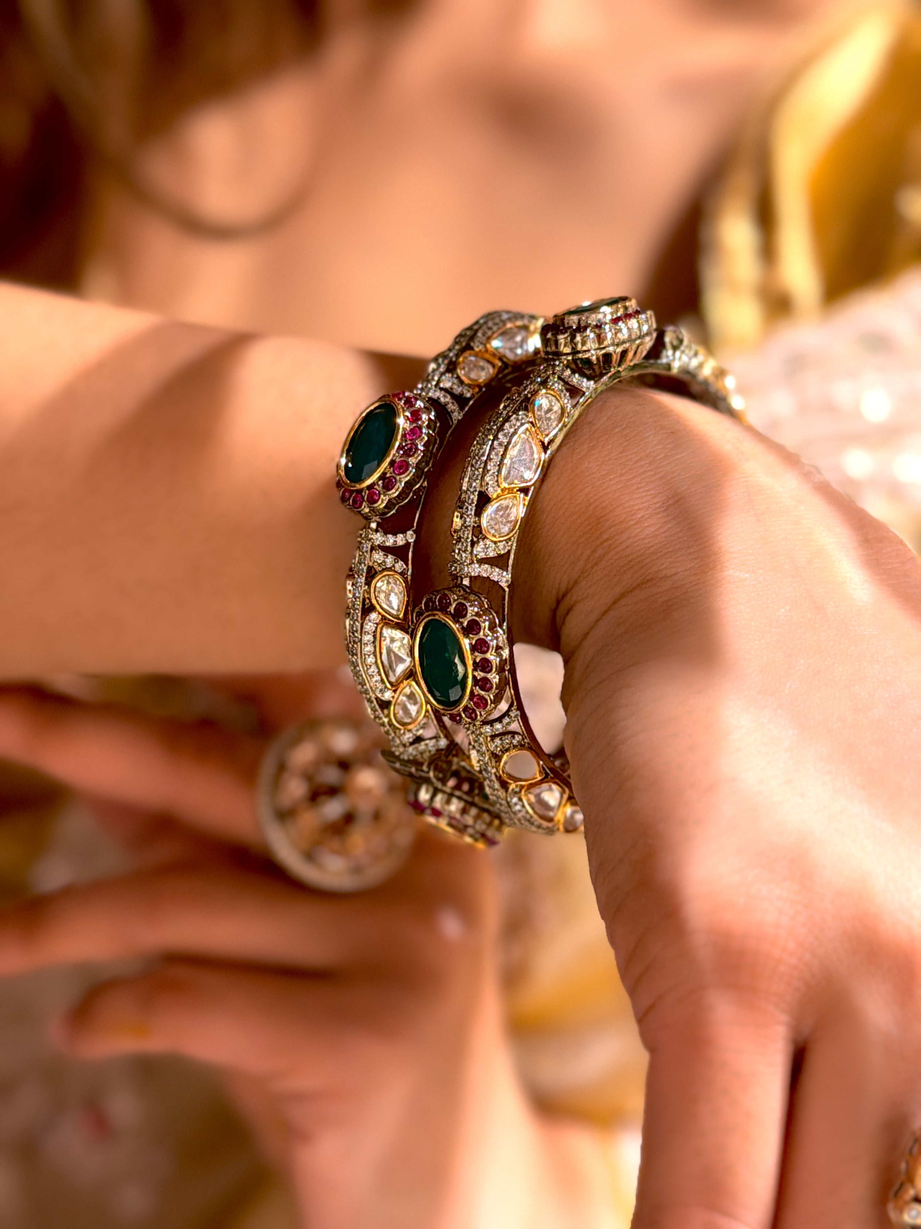 Opulent Vine Bangles