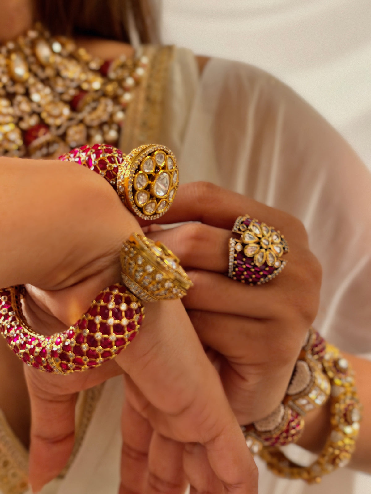 Aaliya Ruby Bracelet