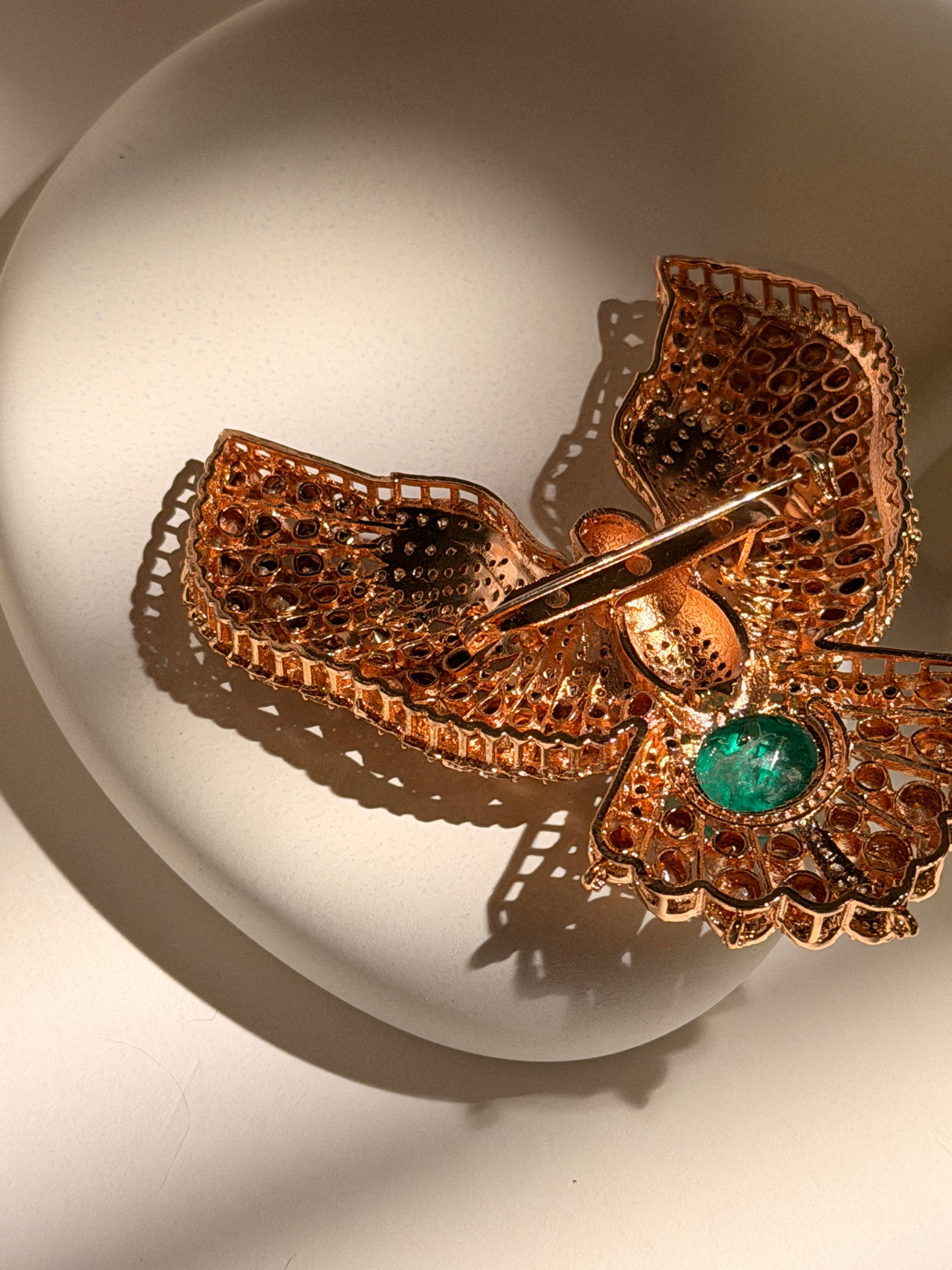 Eagle Worn Brooch
