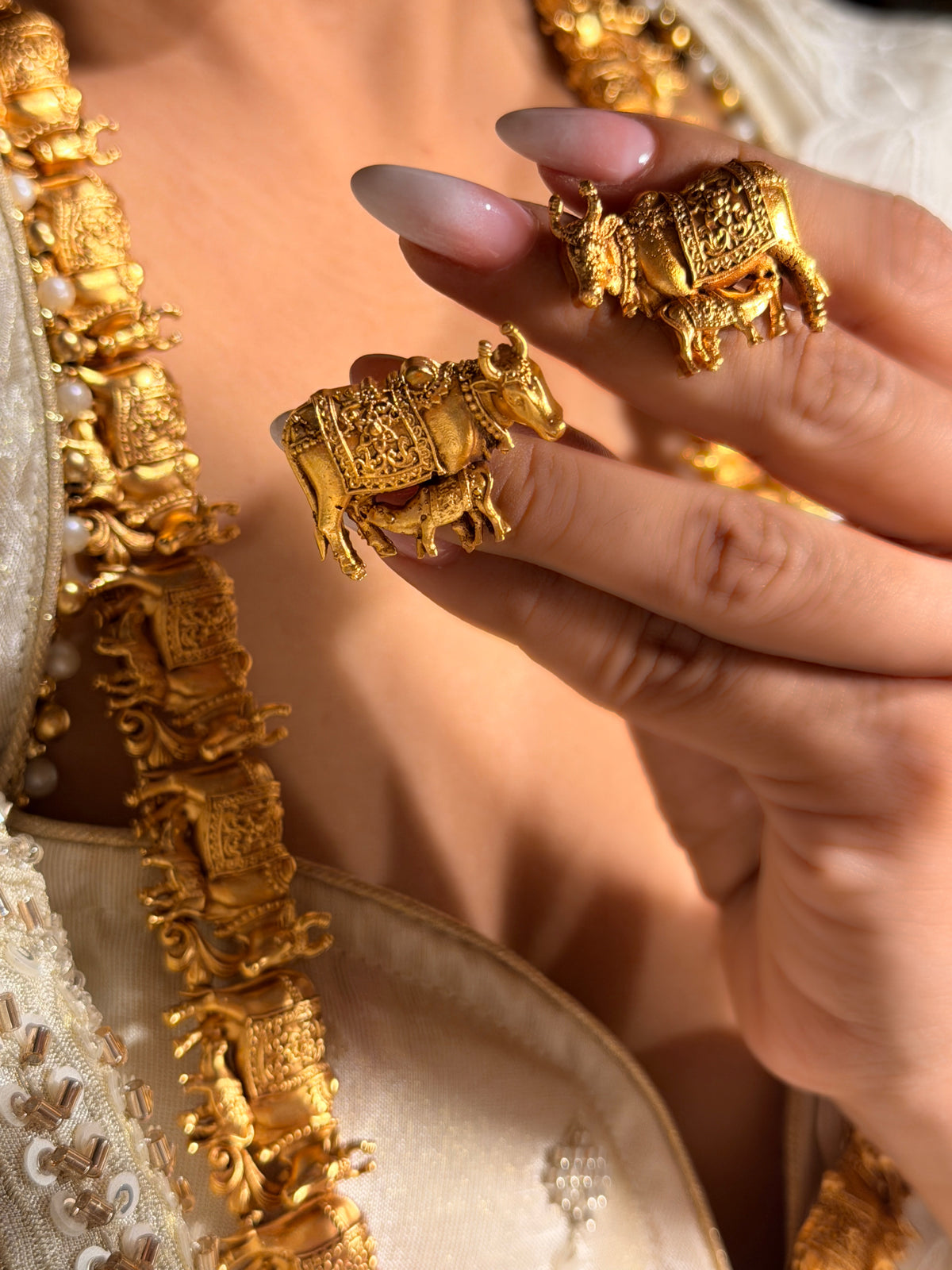 Nandipriya Rajwadi Necklace