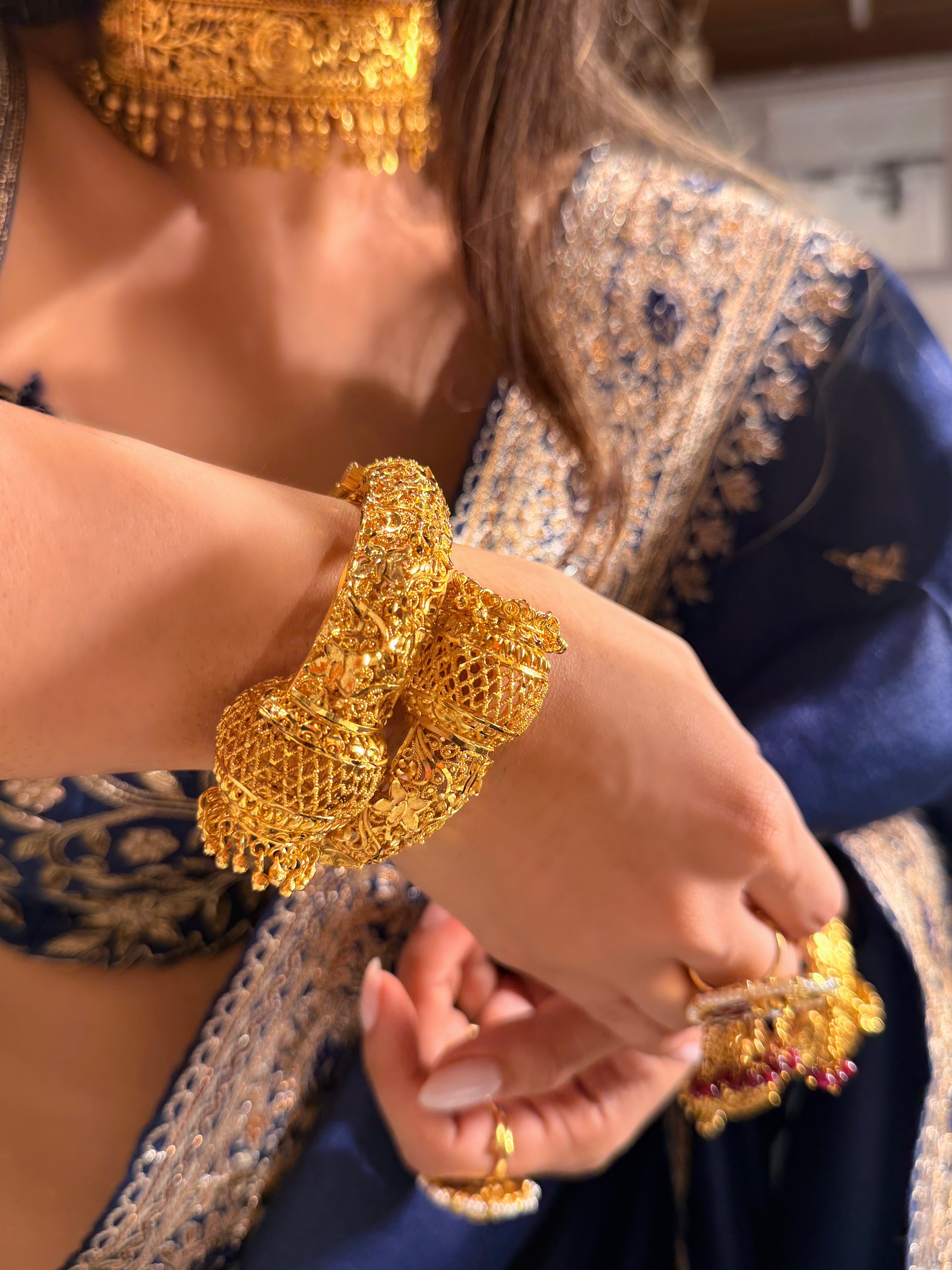 Alankrita jhumar bangle - Royal Bengal