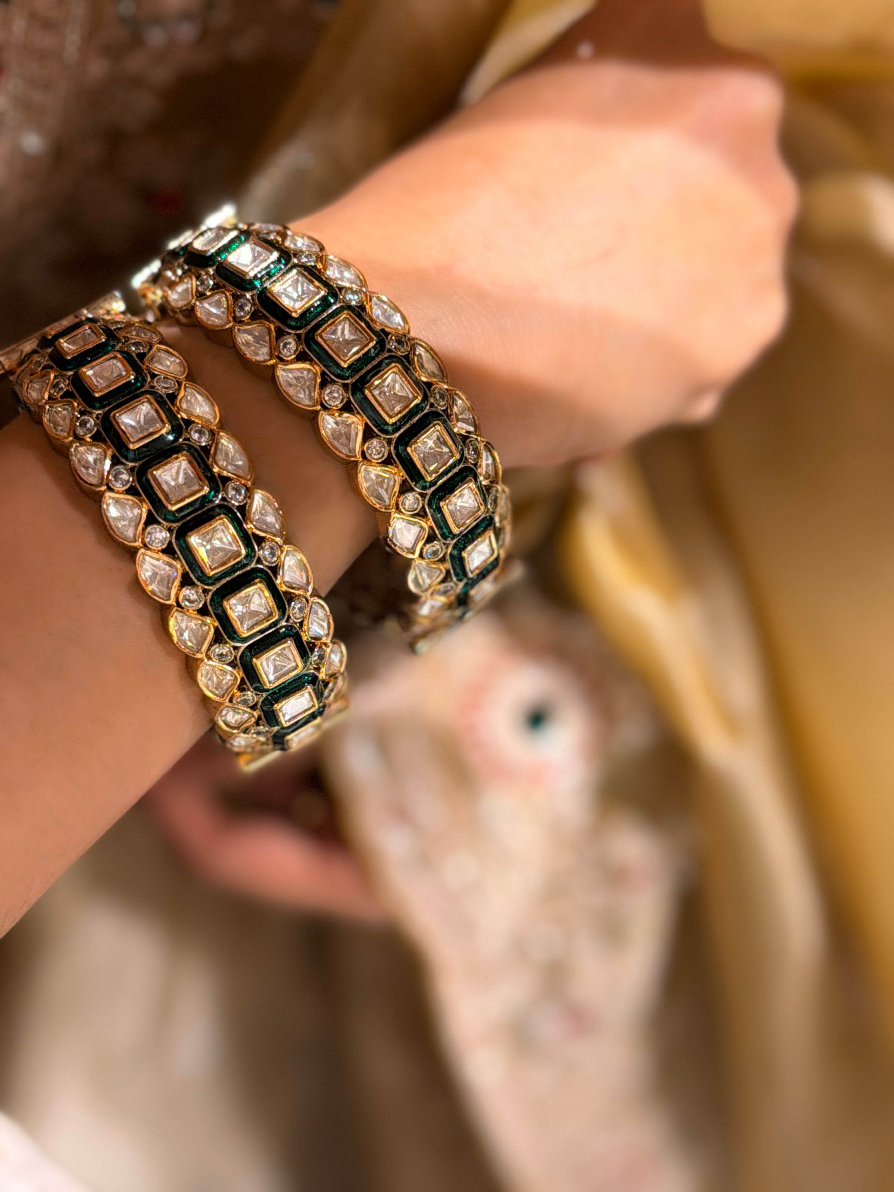 Mahi Green Bangle