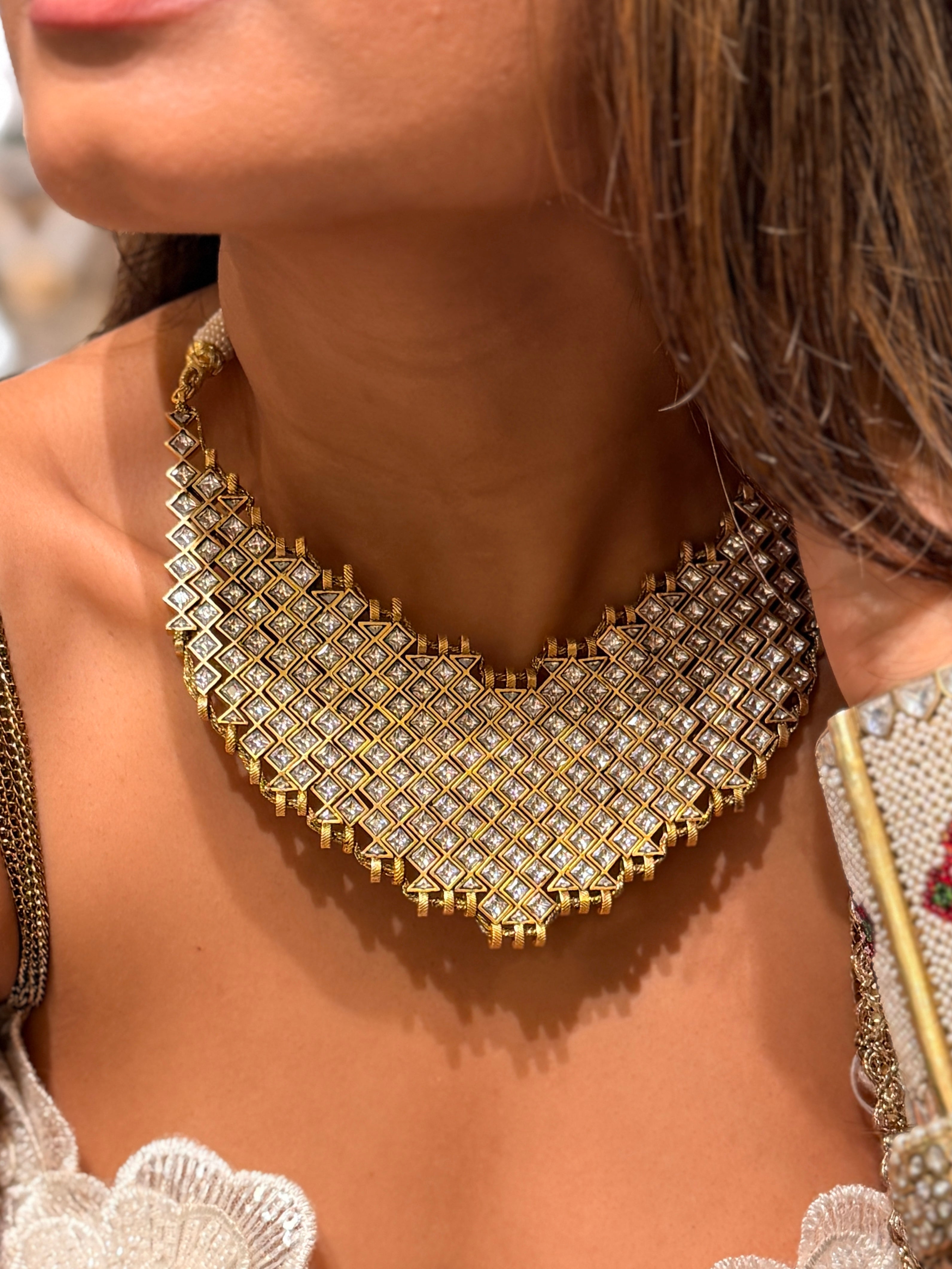 Zeenat Neck Piece - Mahira