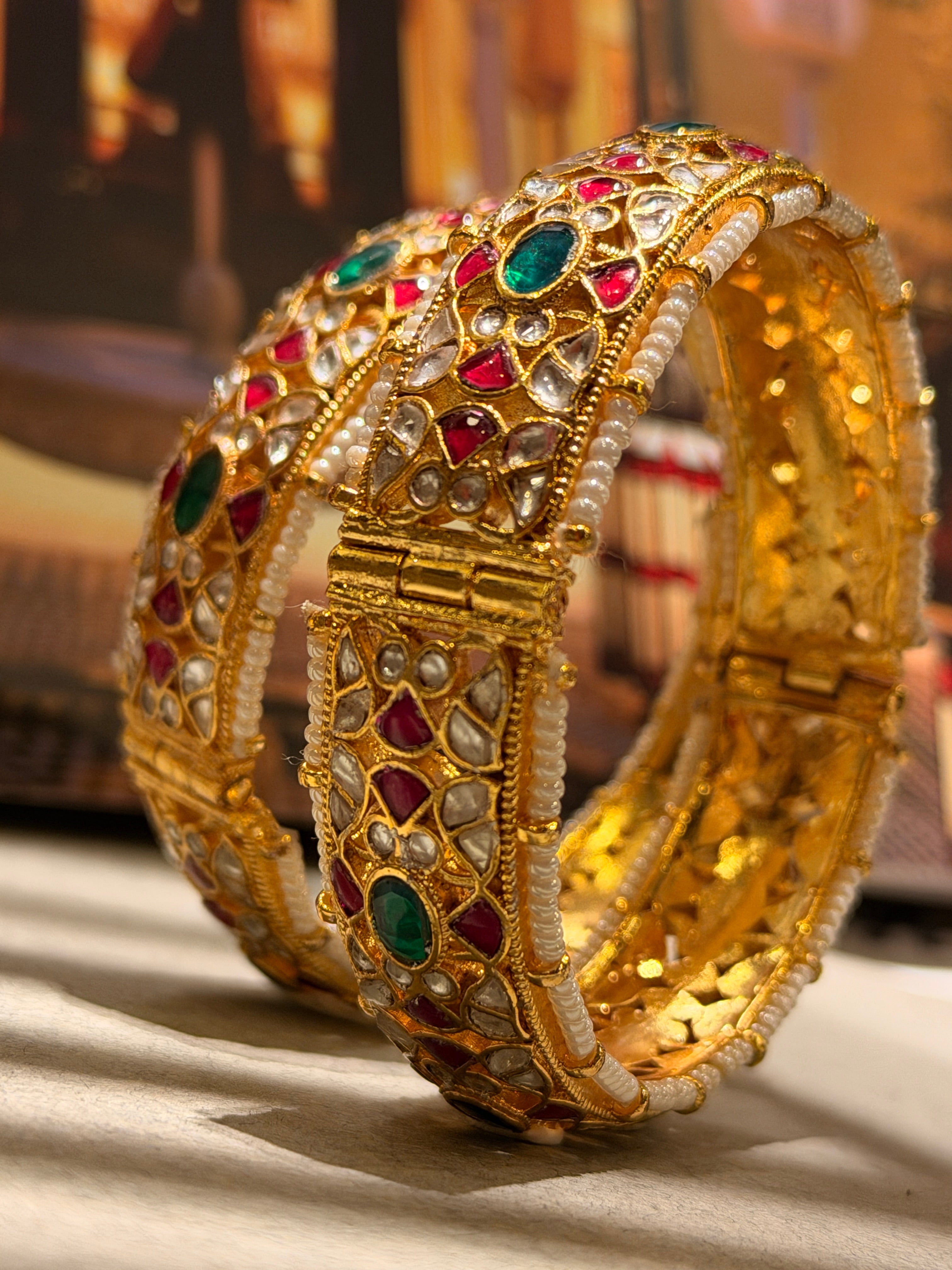 Vartika kundan bangle