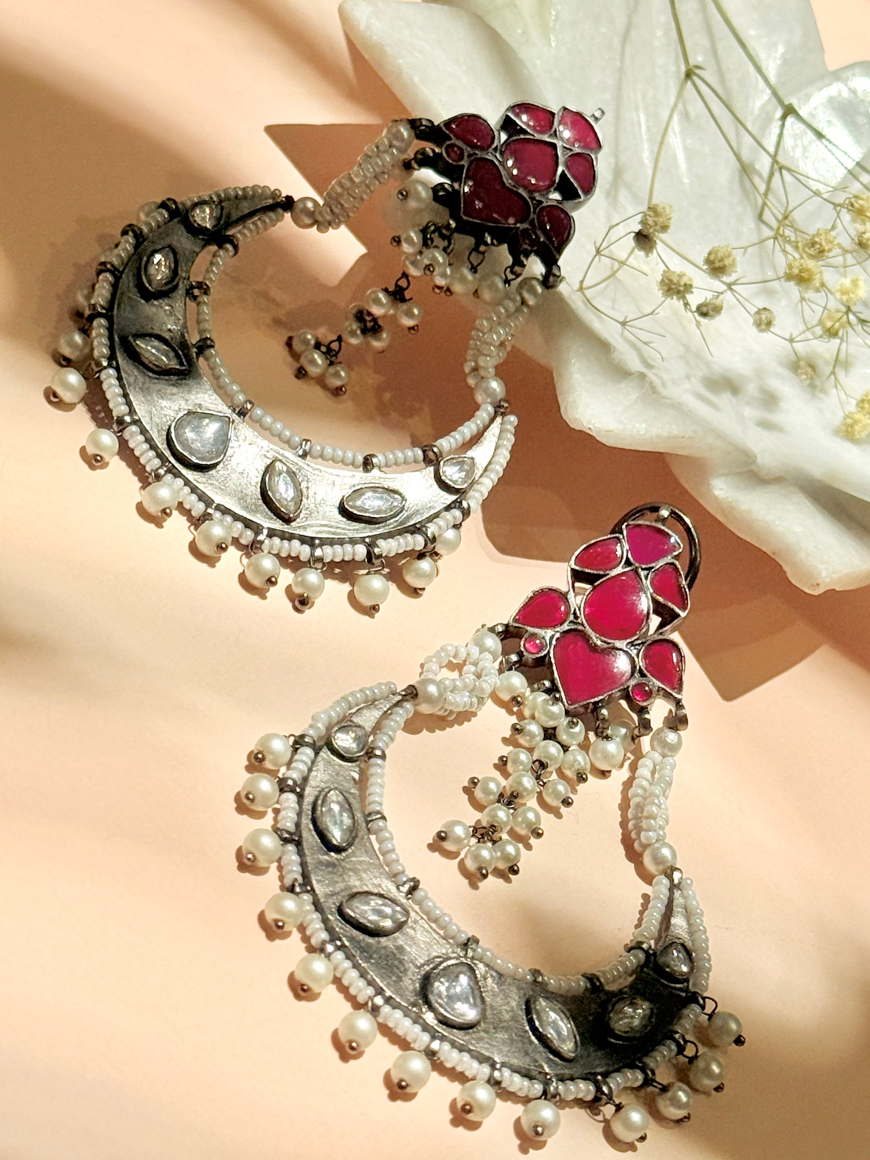 Sangam ruby Jadau bali - MAHIRA