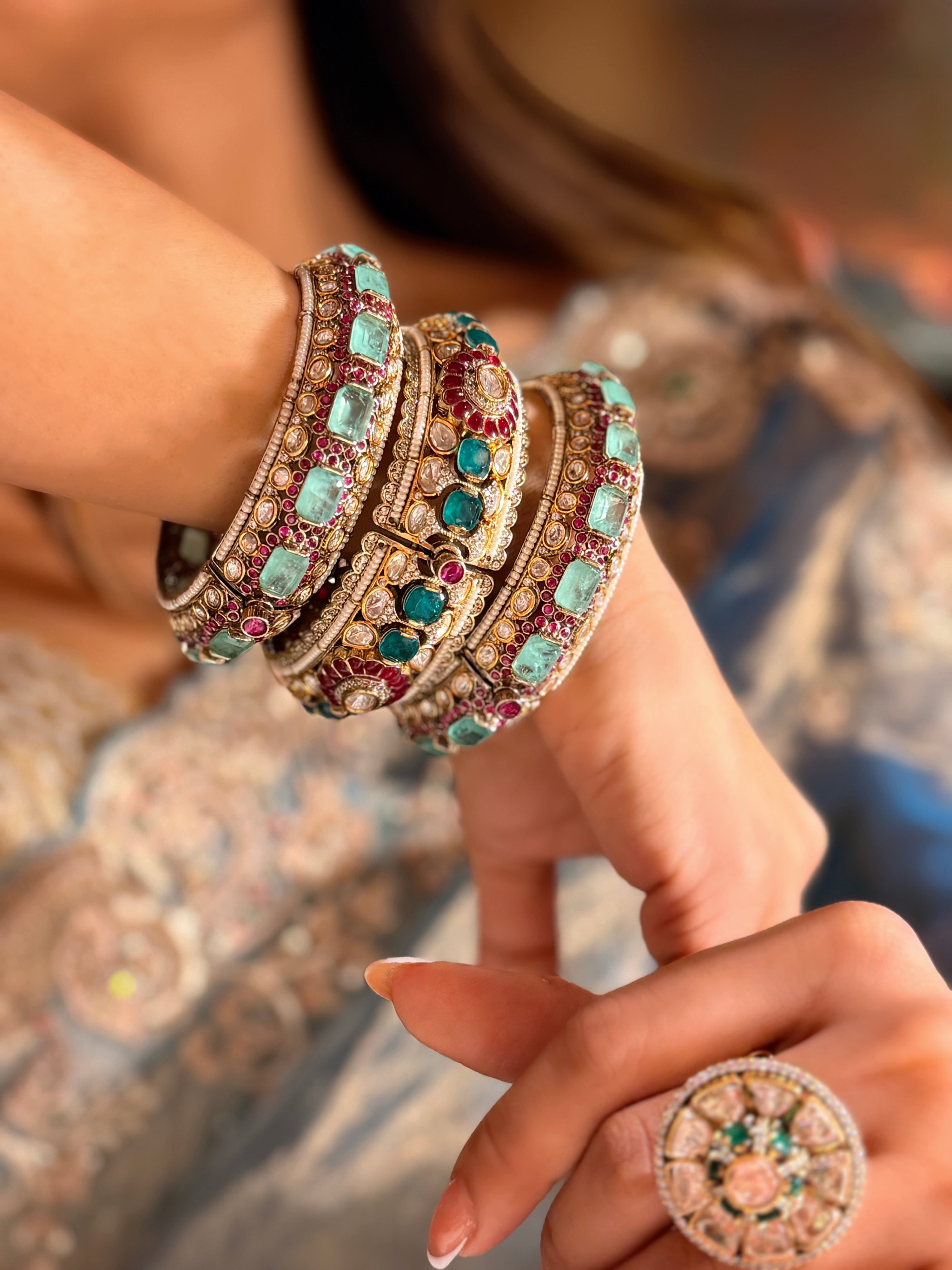 Taniya Mint Bangle