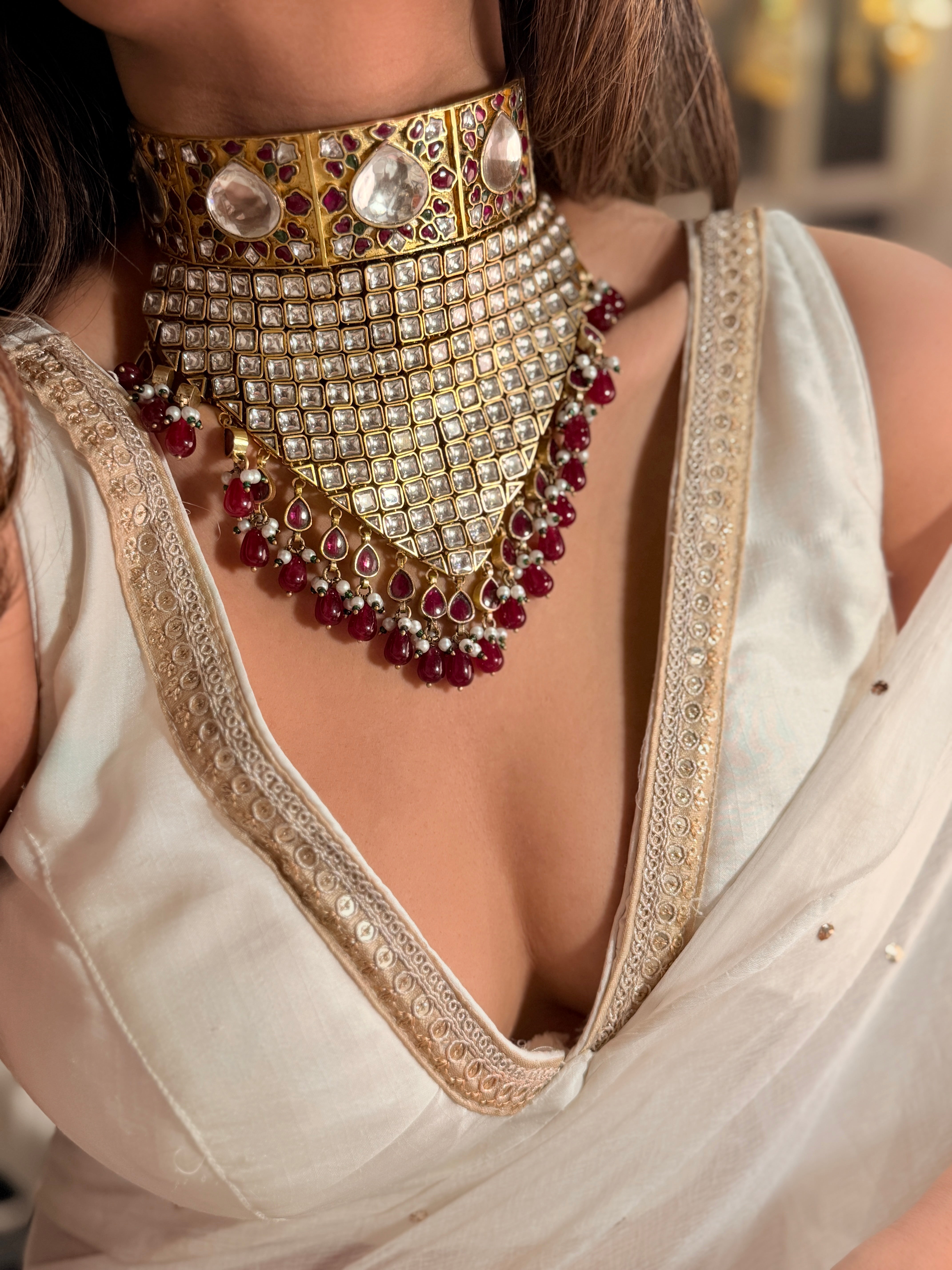 Mirage Ruby drop - Mahira