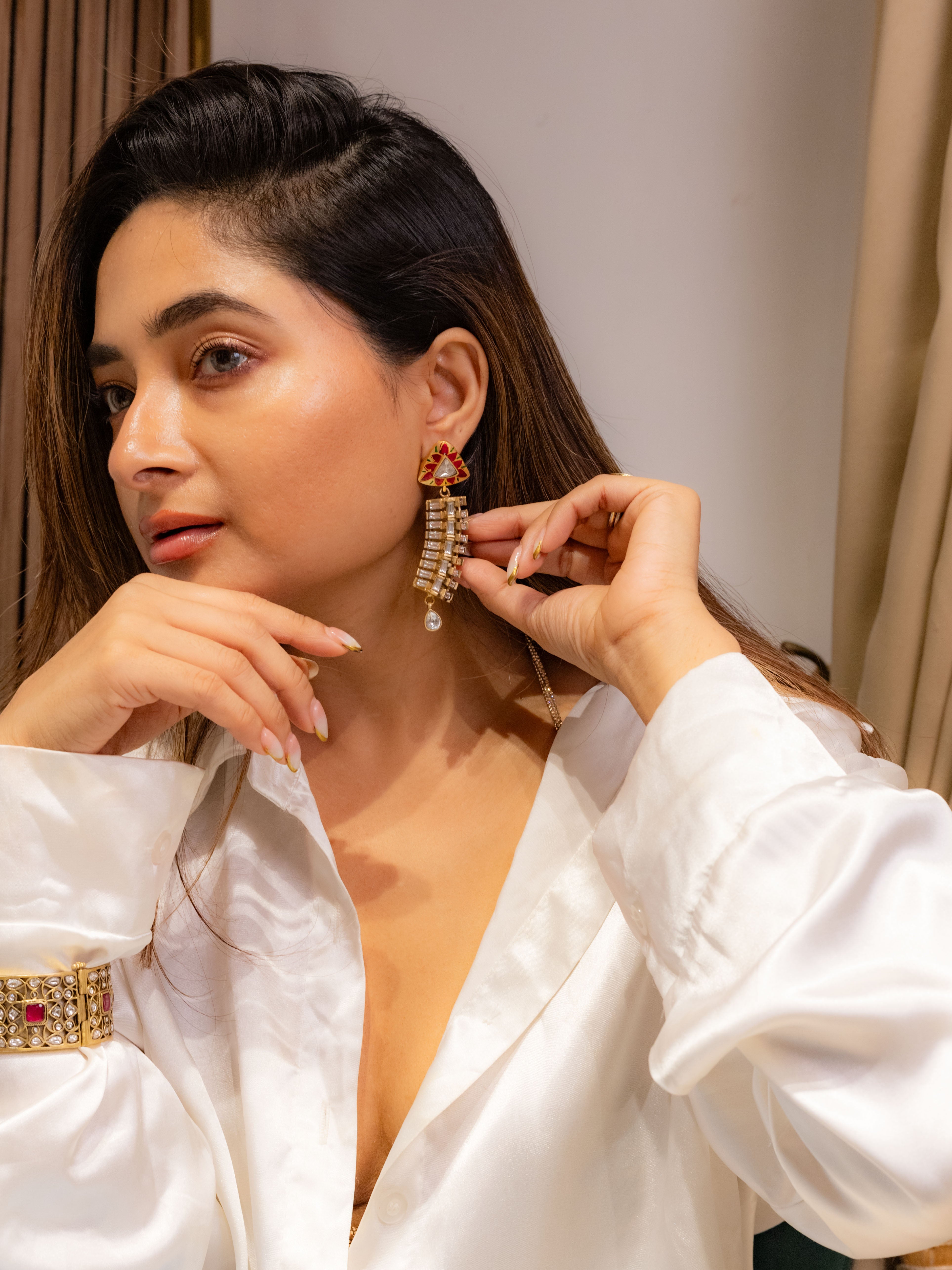 Catter crystal Dangler Drop - Mahira