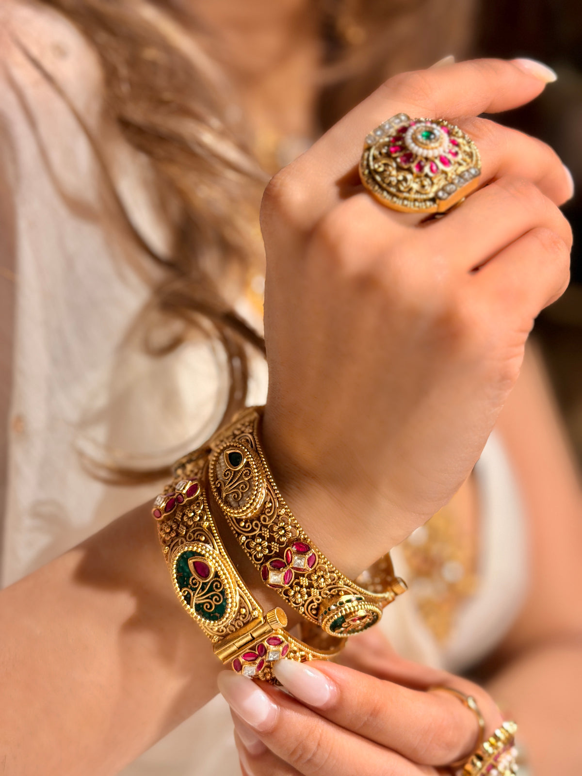 Misheer jal Rajwadi bangle