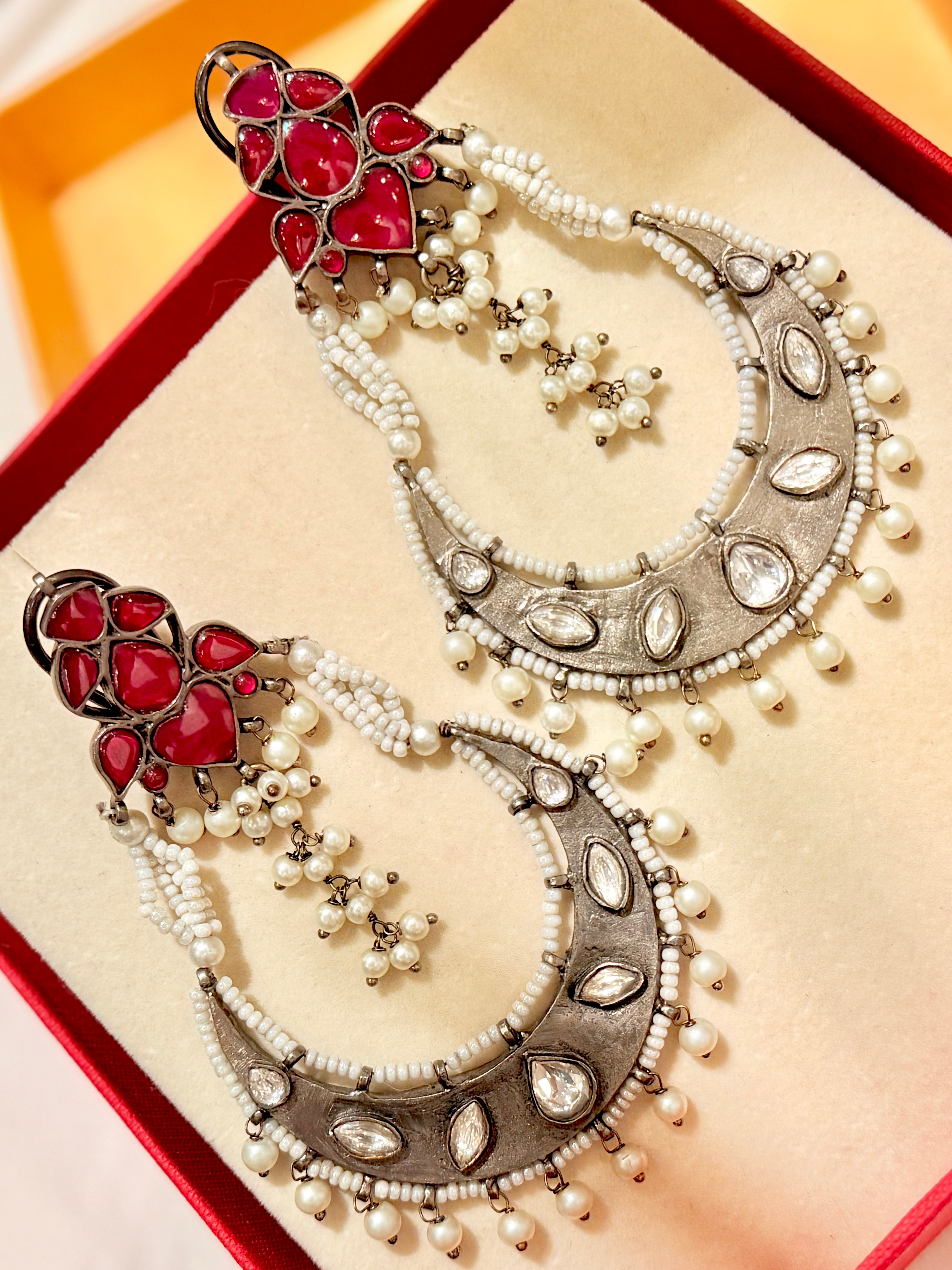 Sangam ruby Jadau bali - MAHIRA