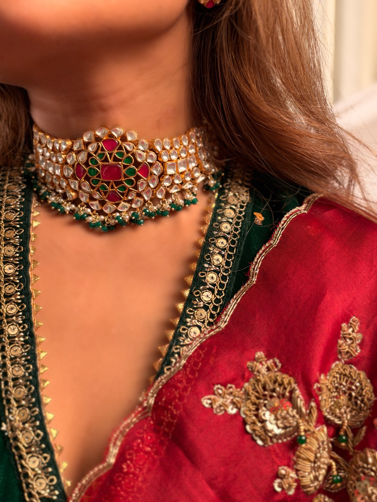 Zalima Kundan Choker
