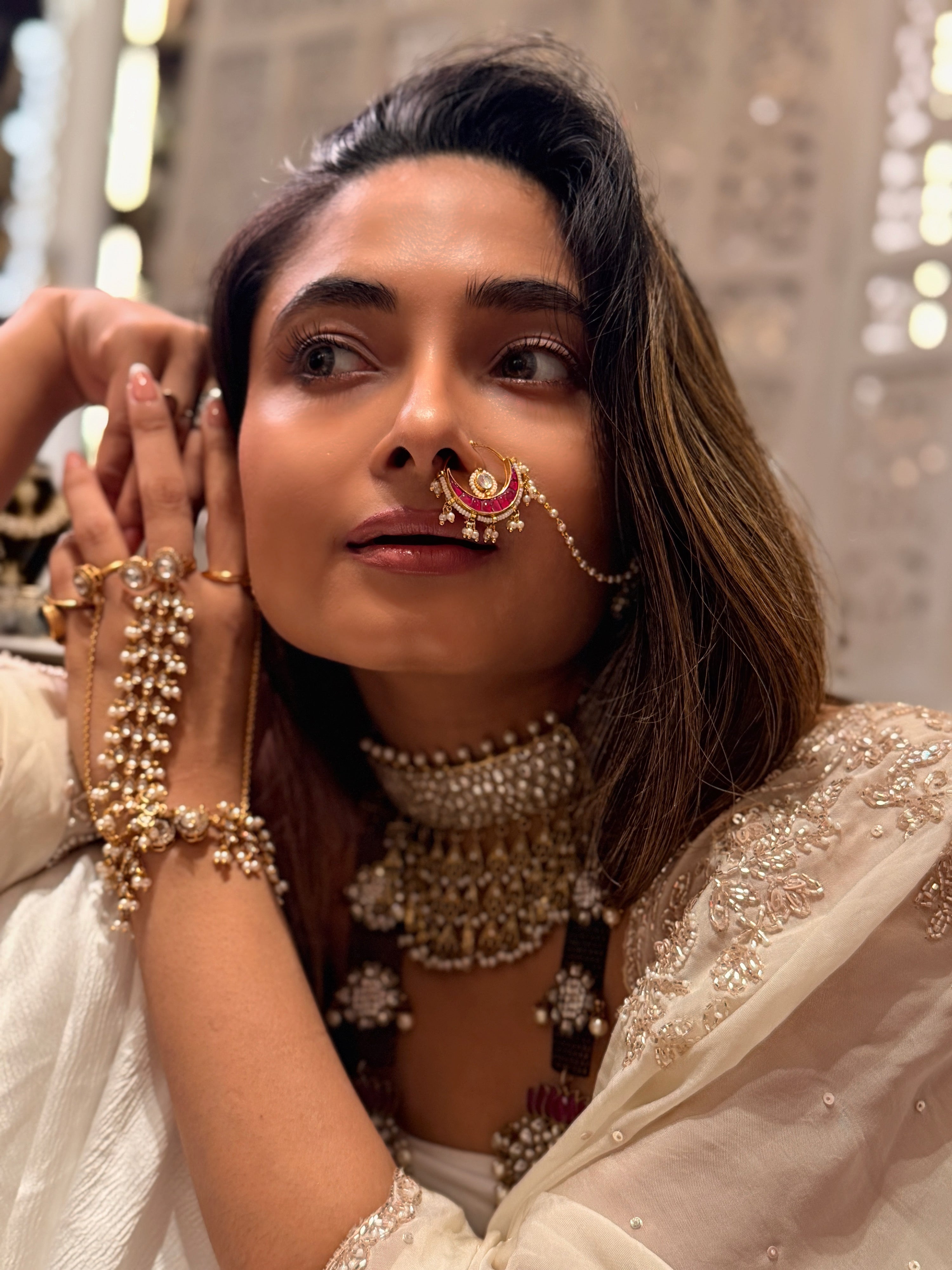Leela Nose ring