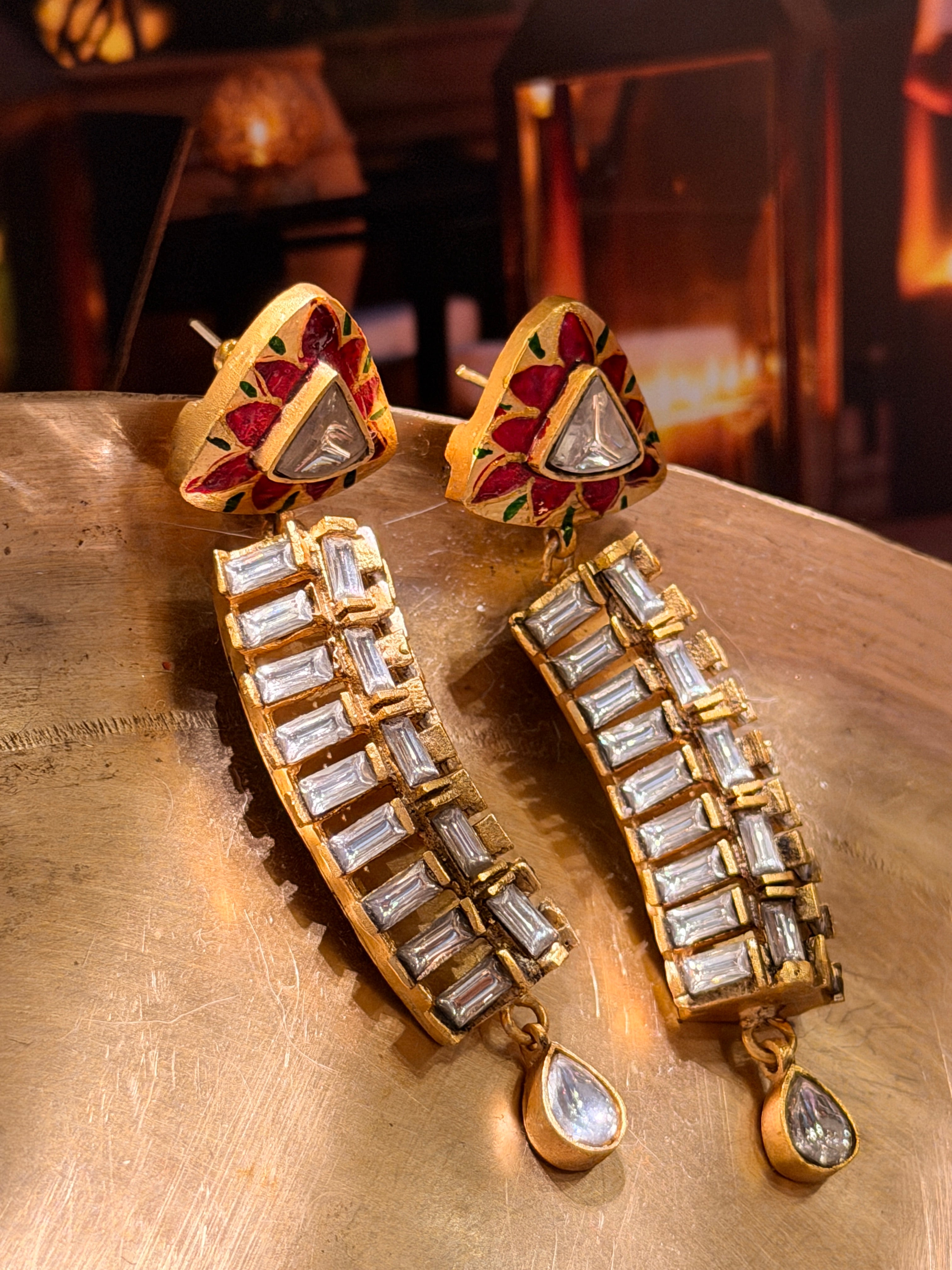 Catter crystal Dangler Drop - Mahira