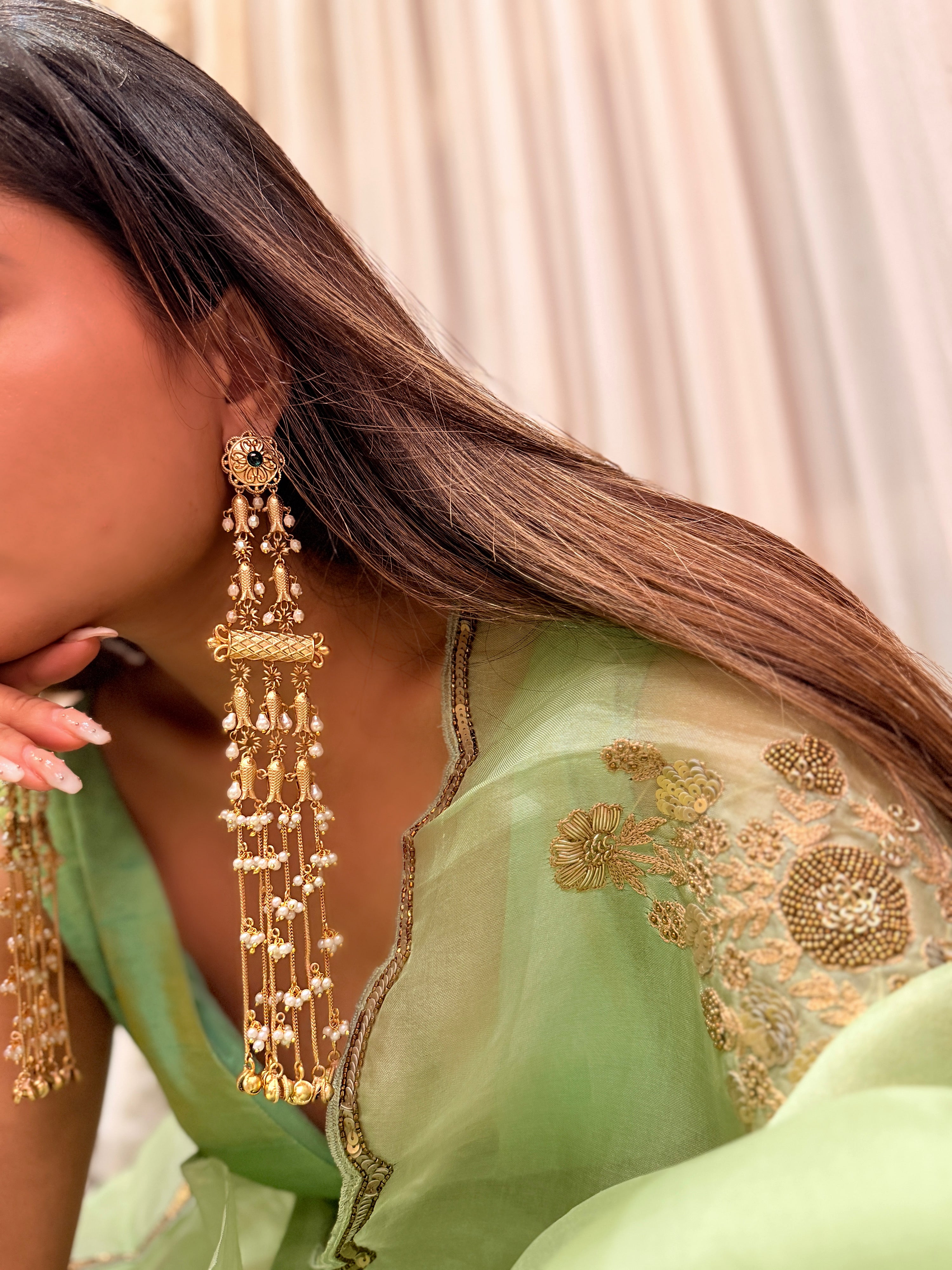 Ruhma Ear Dangler - SHRINGAAR