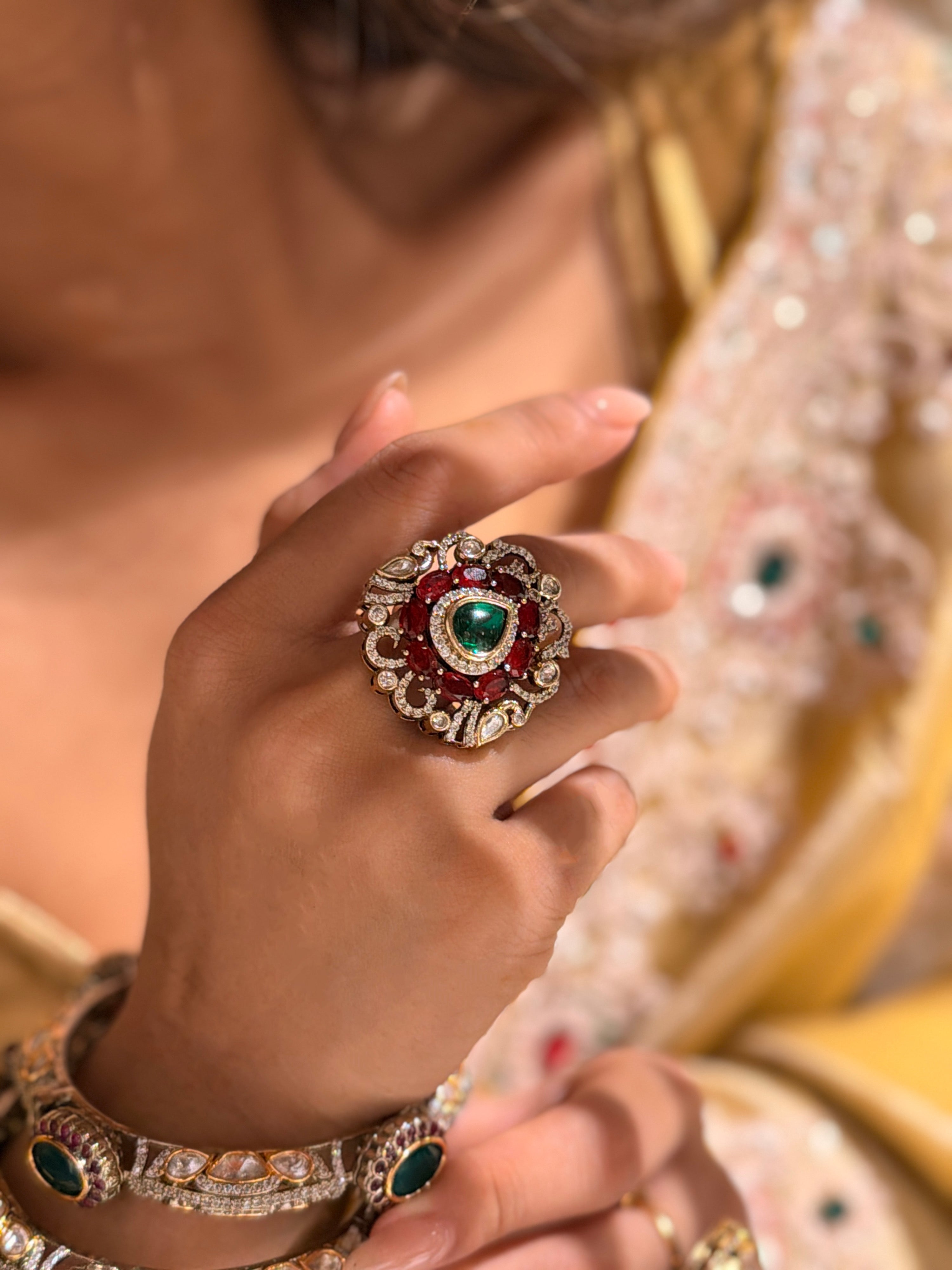 Samayra Droplet Ring