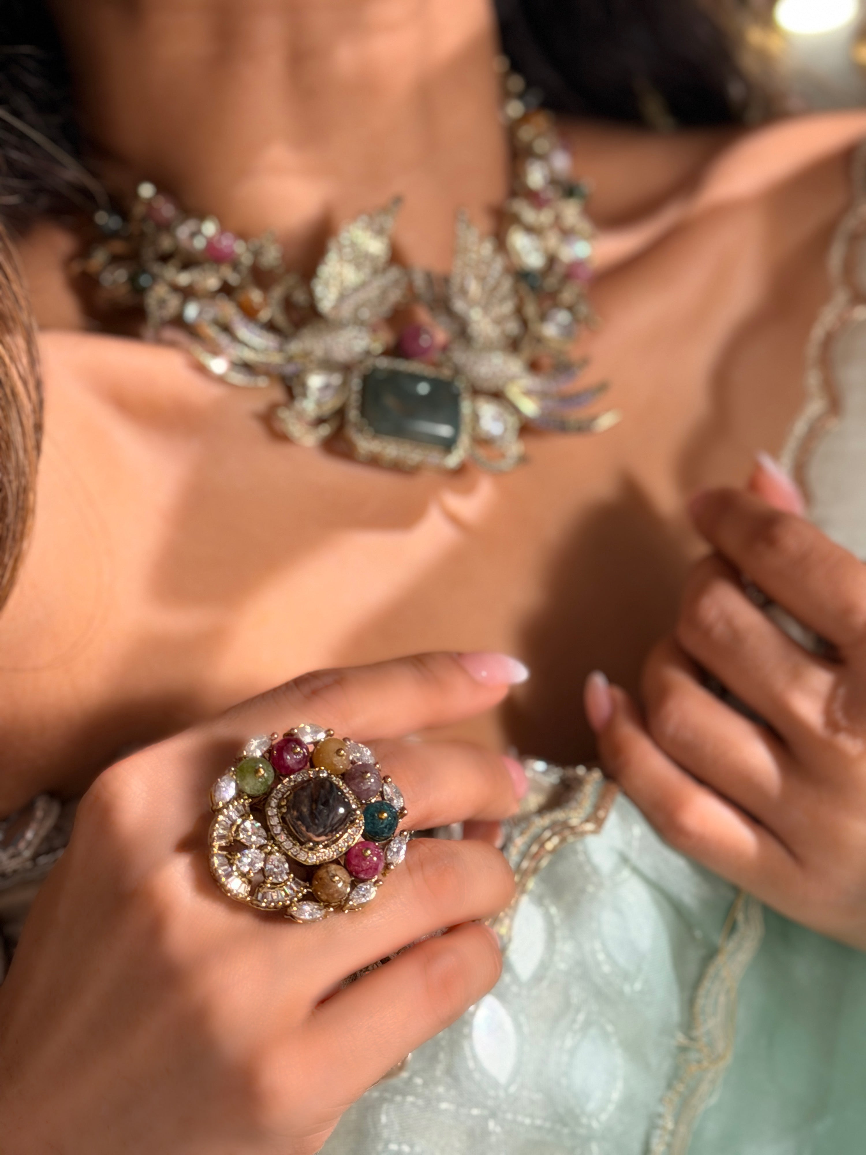 Elizabeth Elysian Wings Necklace
