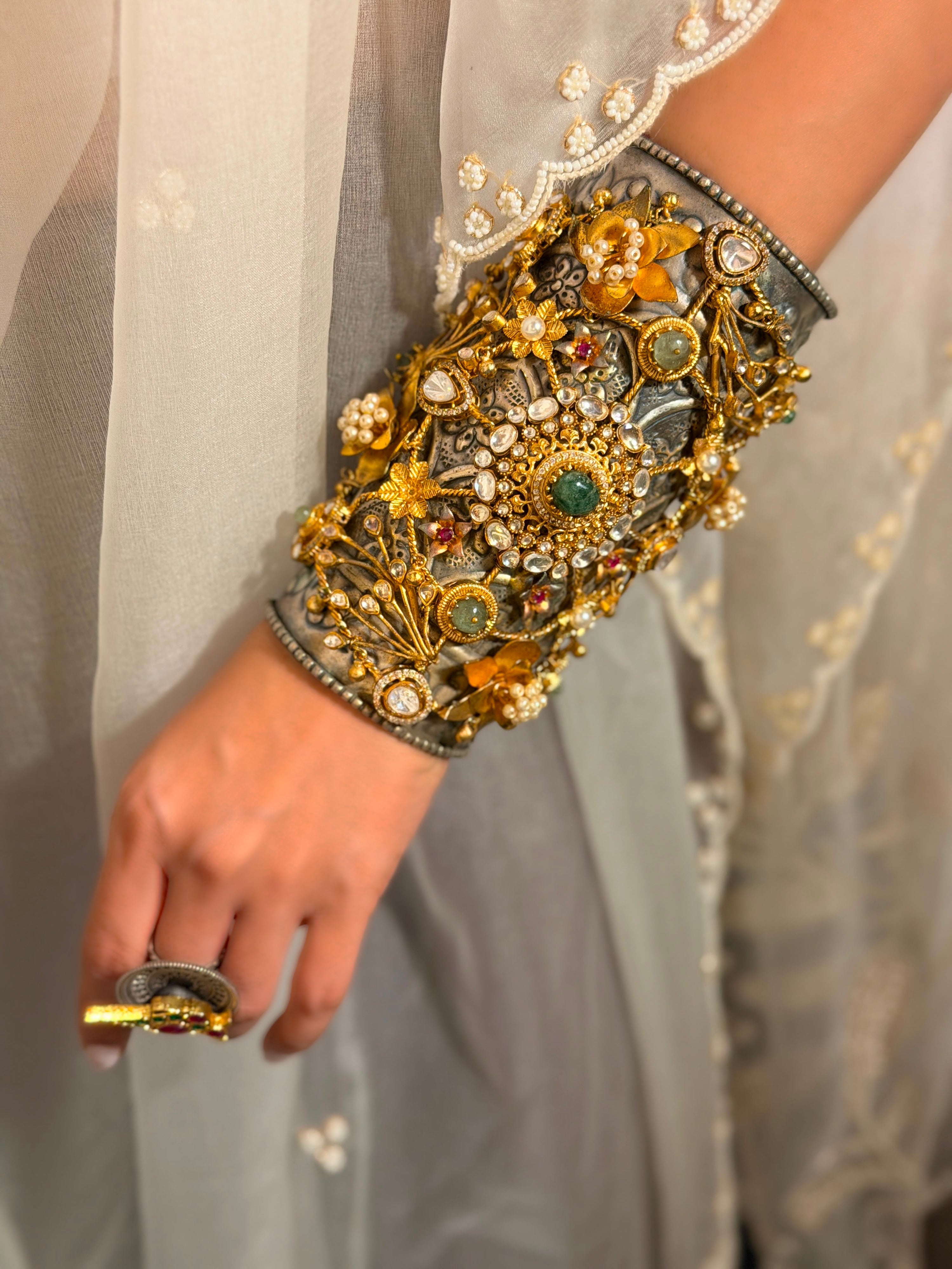 The Heritage Garden Cuff