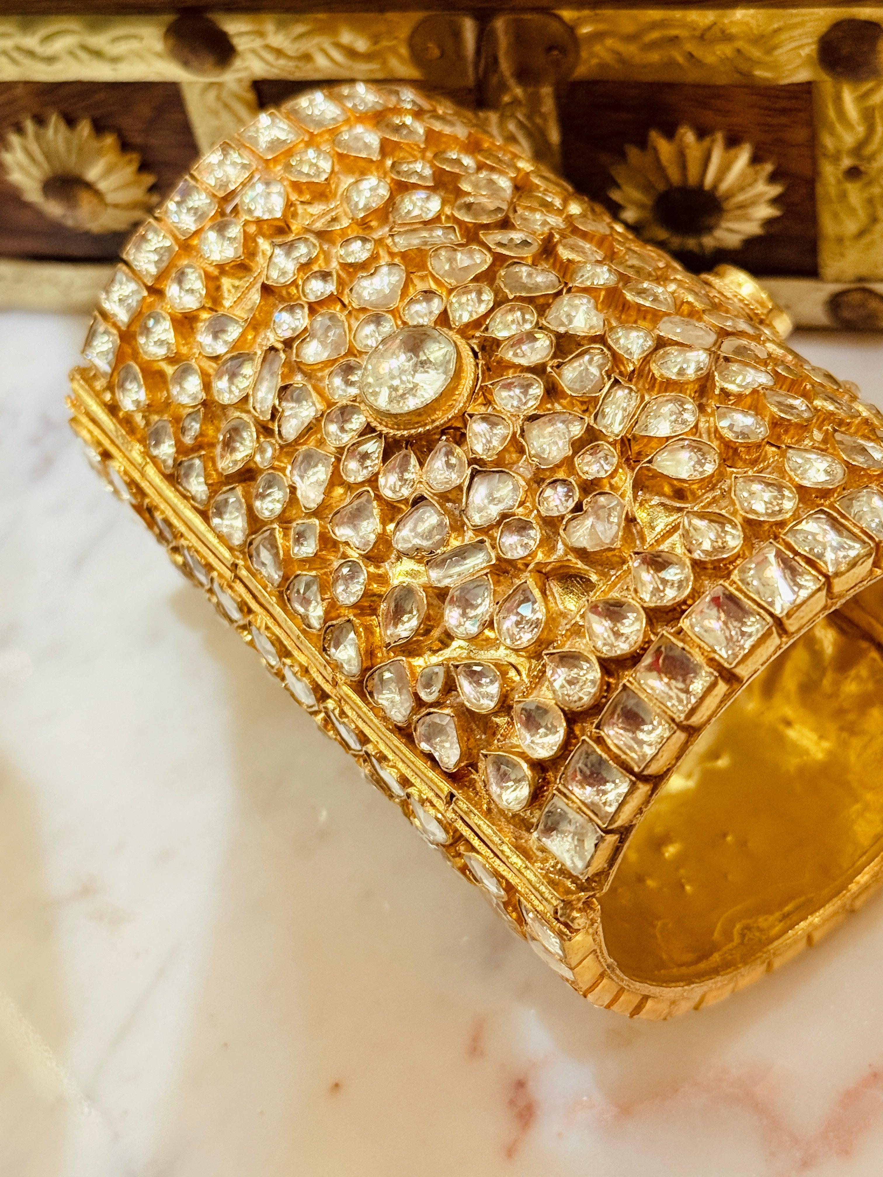 Amber Bloom Cuff