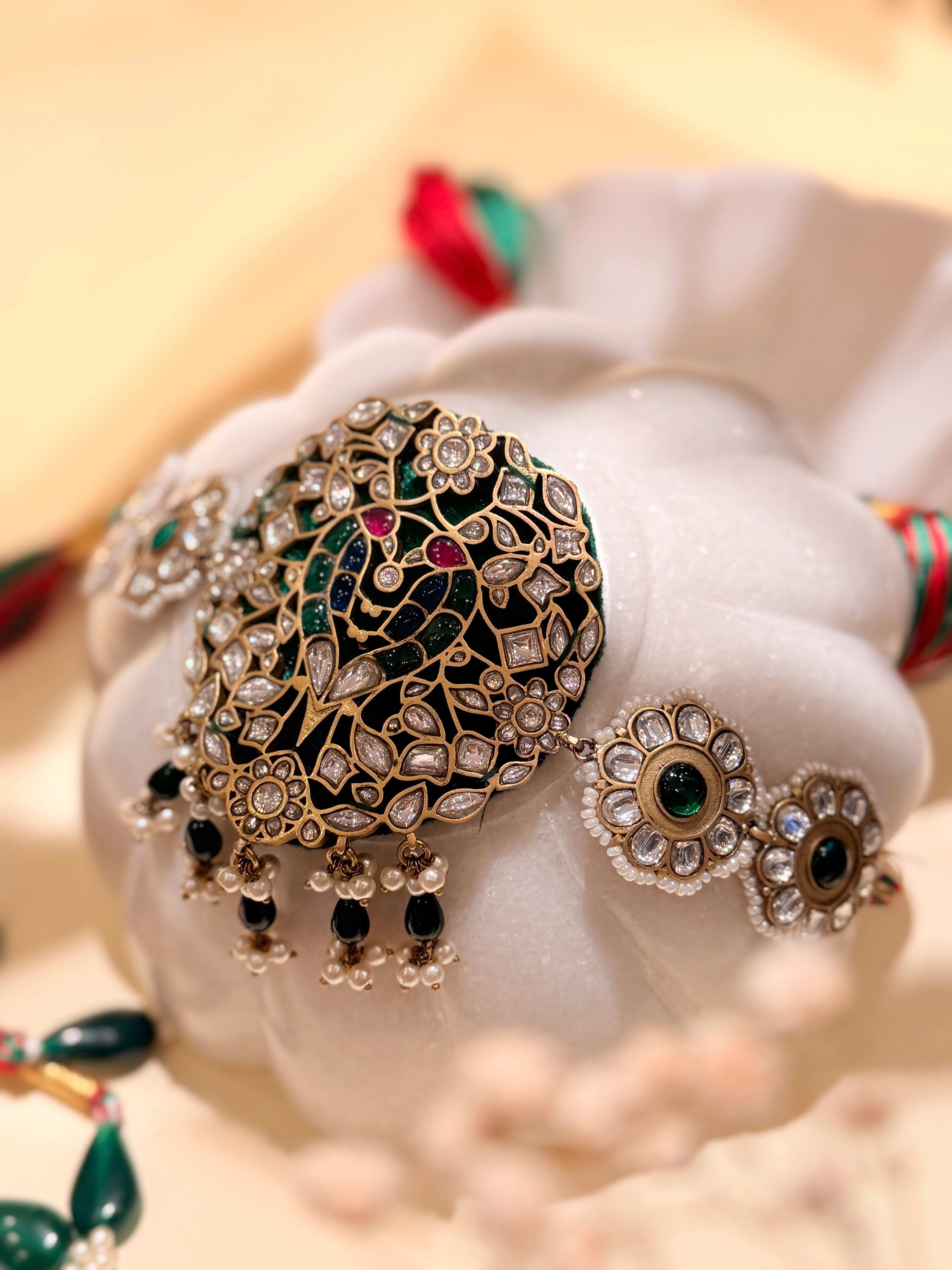 Mughal Flora Armlet- MAHIRA