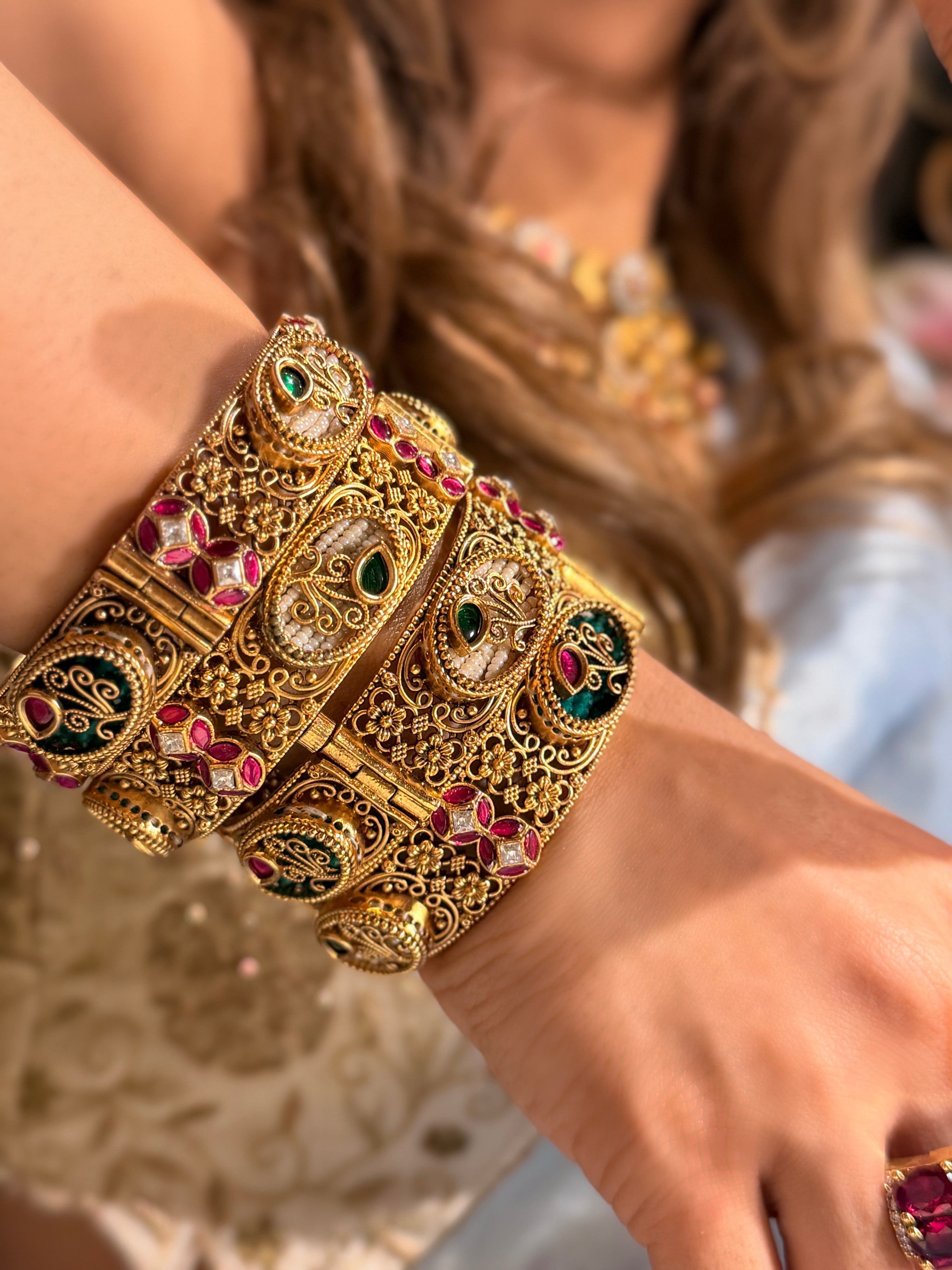 Misheer jal Rajwadi bangle