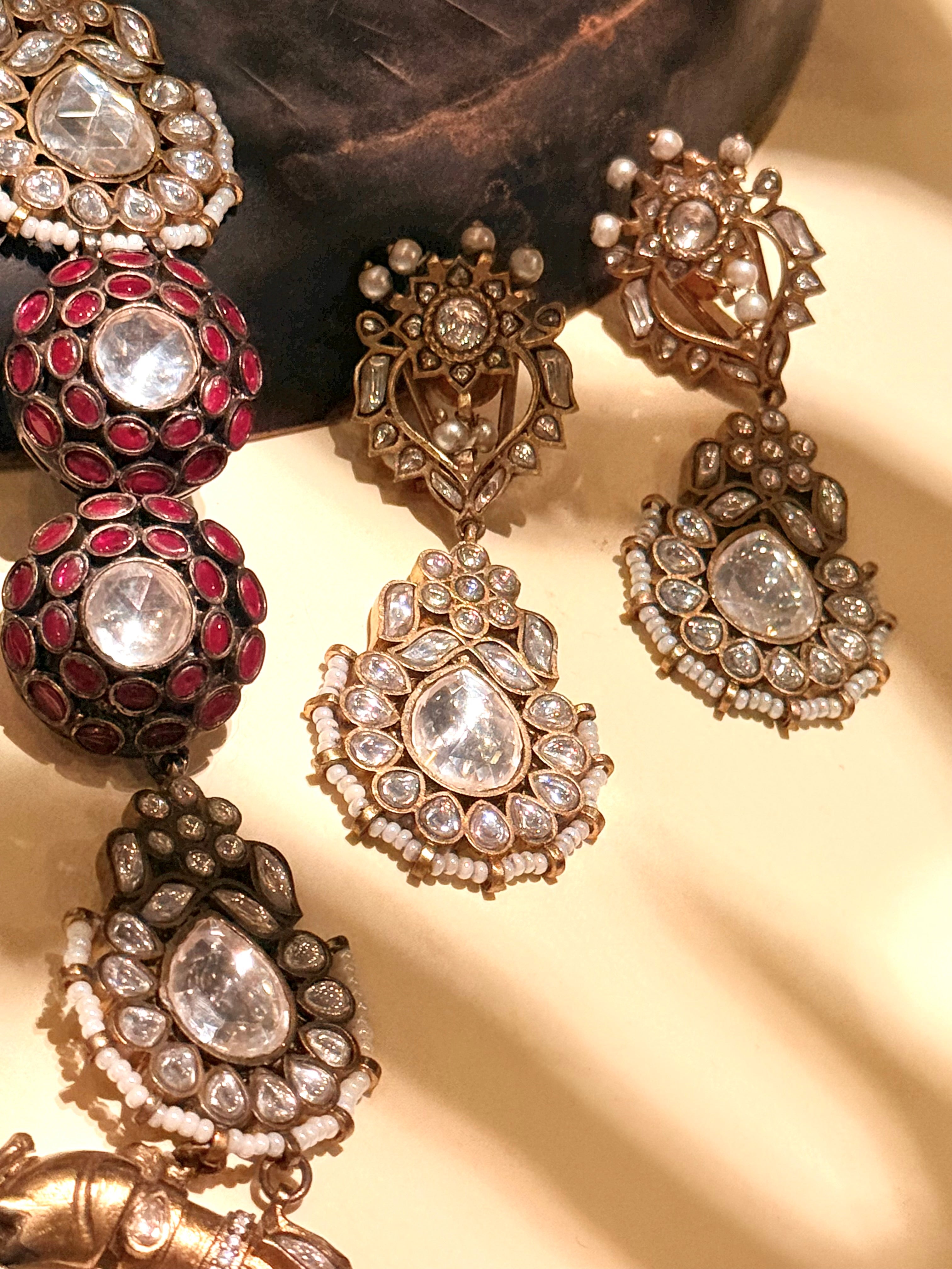 Elephant headed long Necklace - MAHIRA