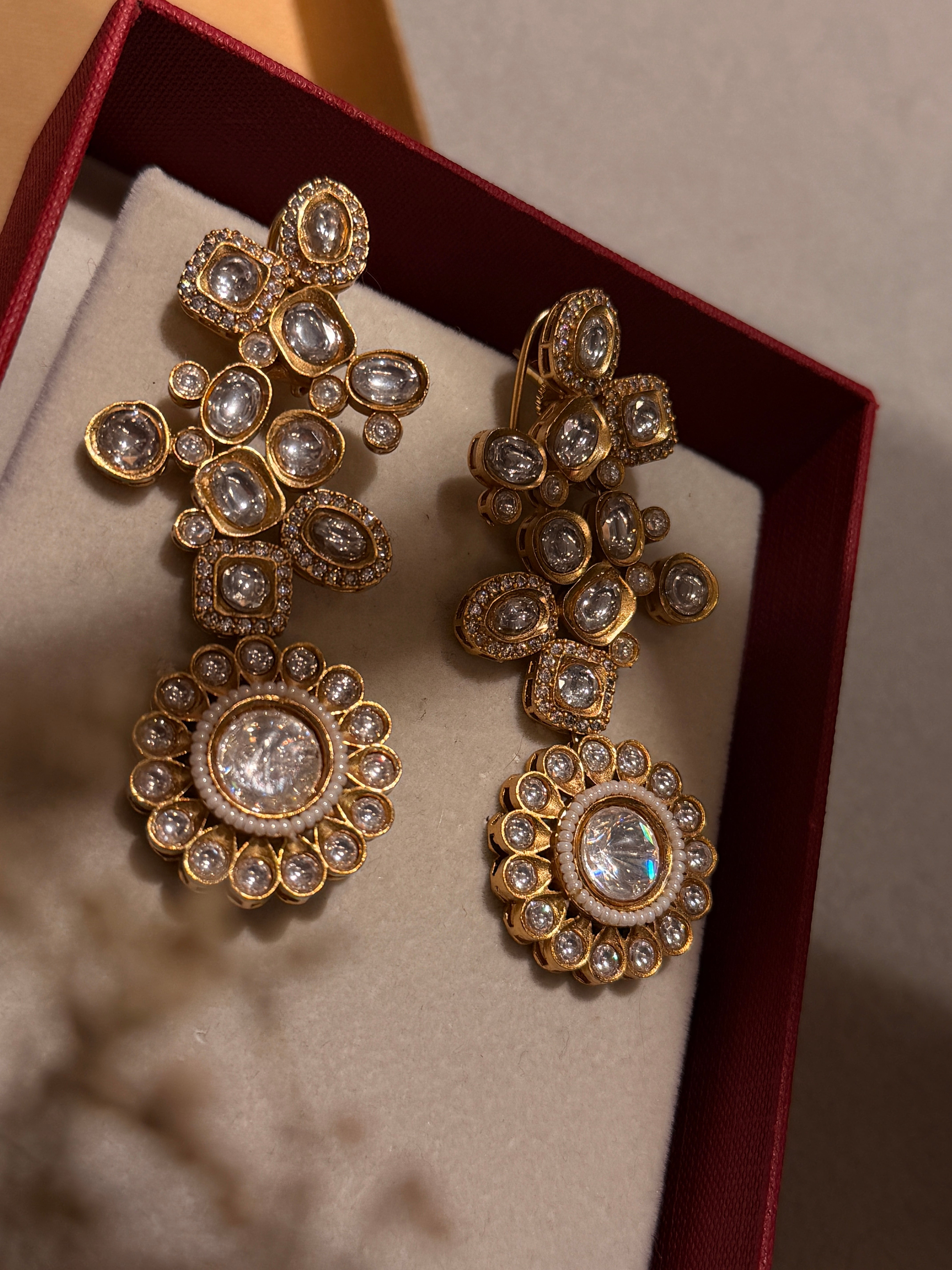 Zarina radiance flower Earring