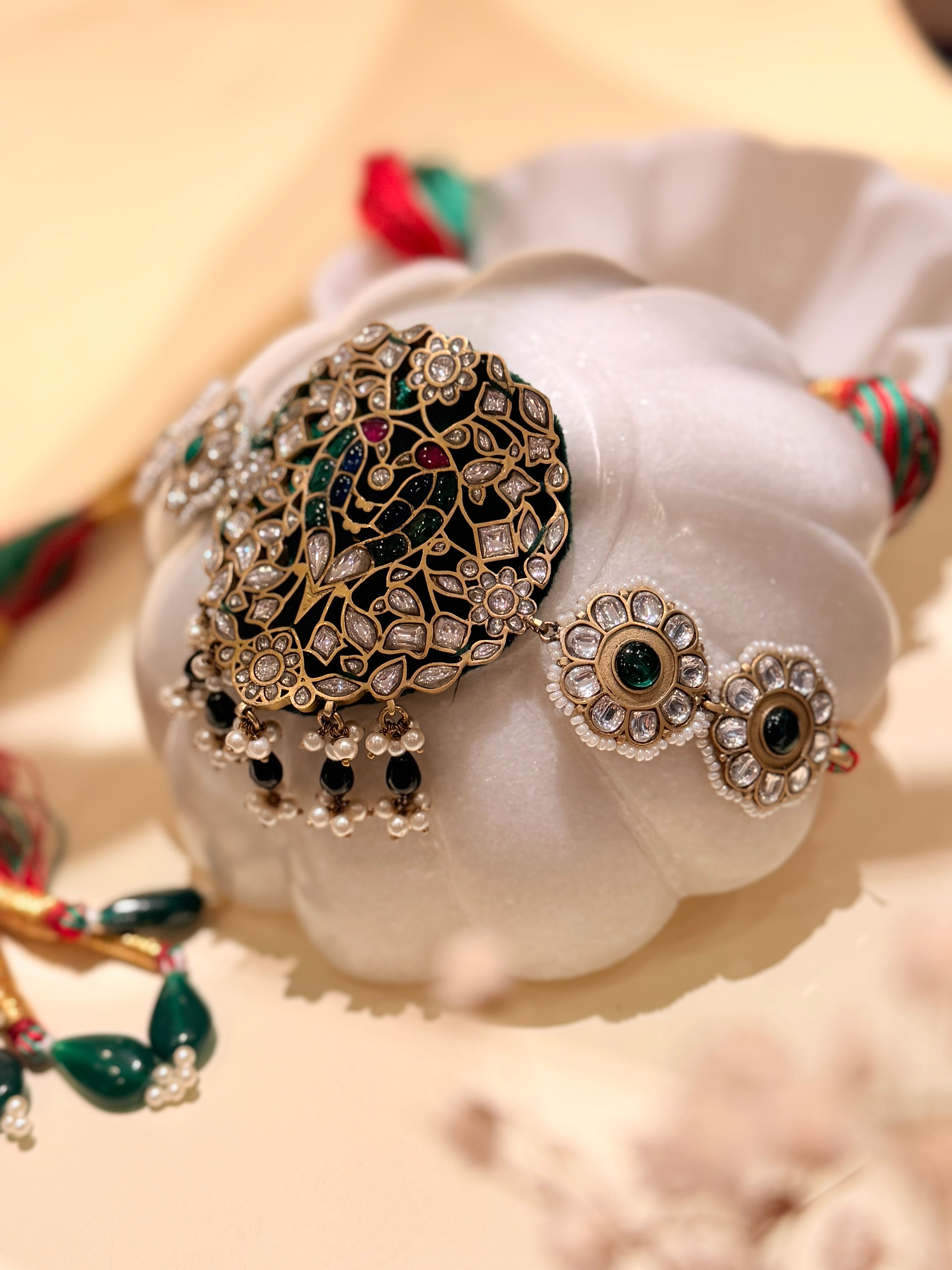 Mughal Flora Armlet- MAHIRA