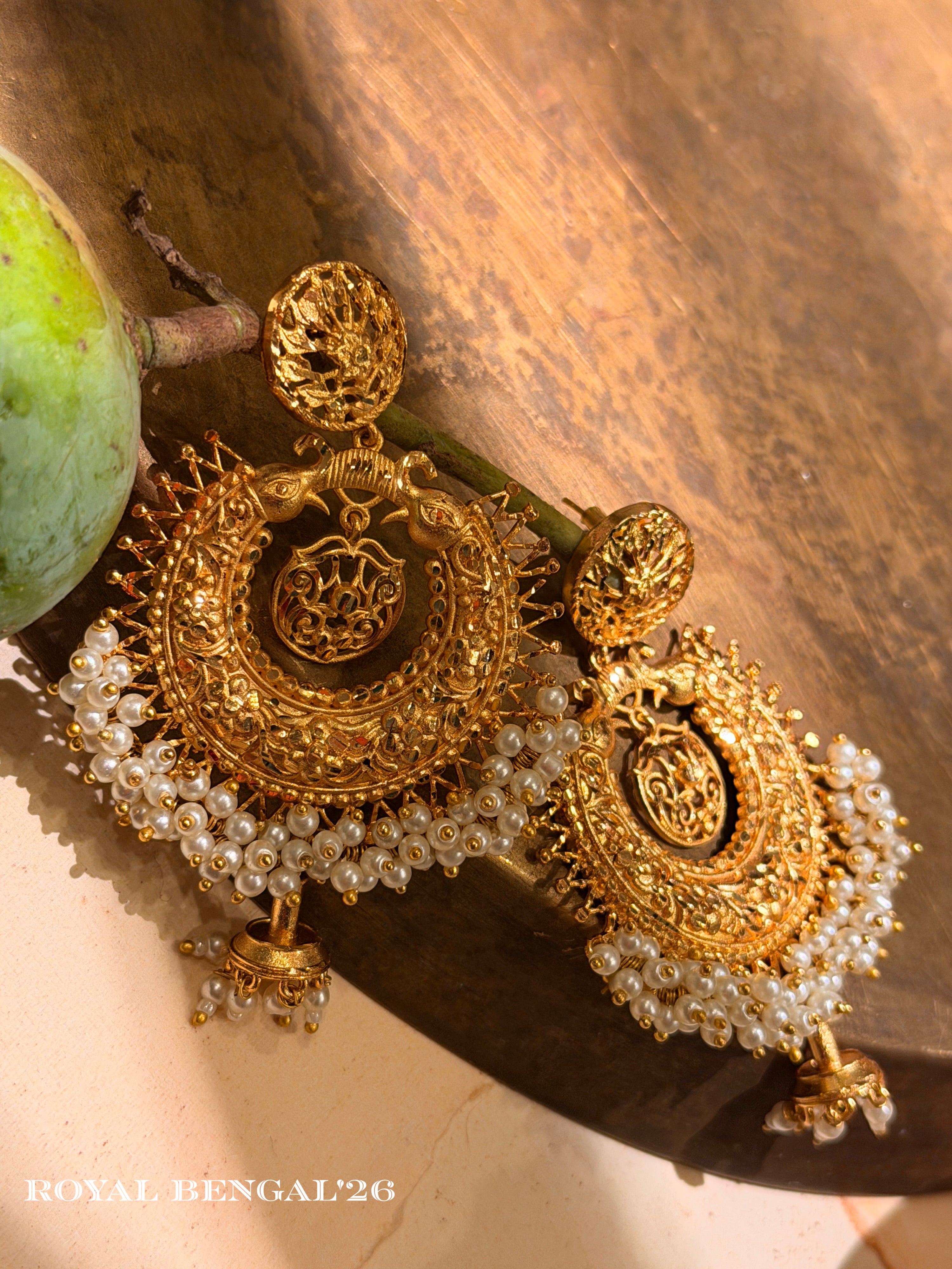 Gajchandrika bali Jhumki - Royal Bengal’26