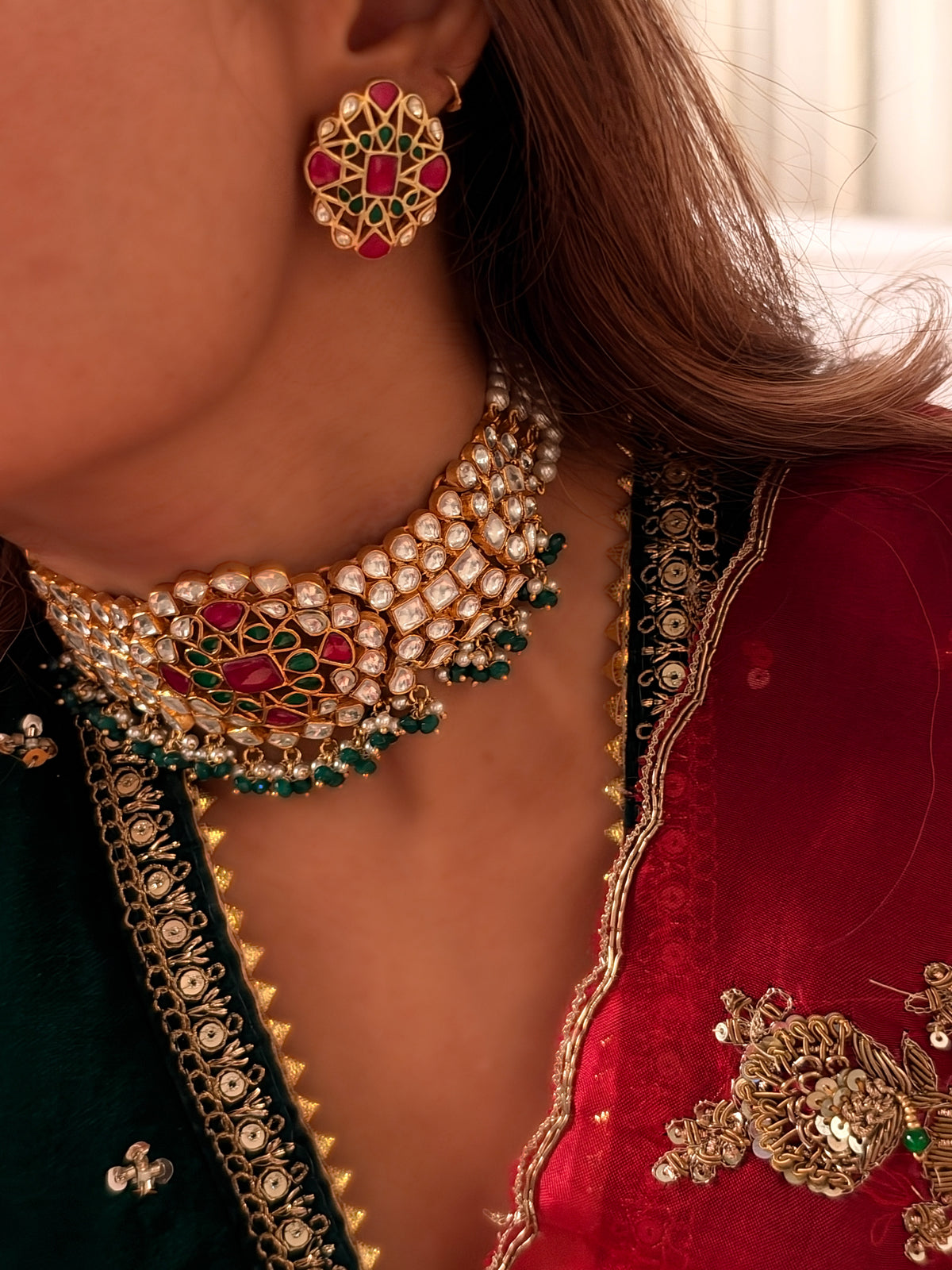 Zalima Kundan Choker