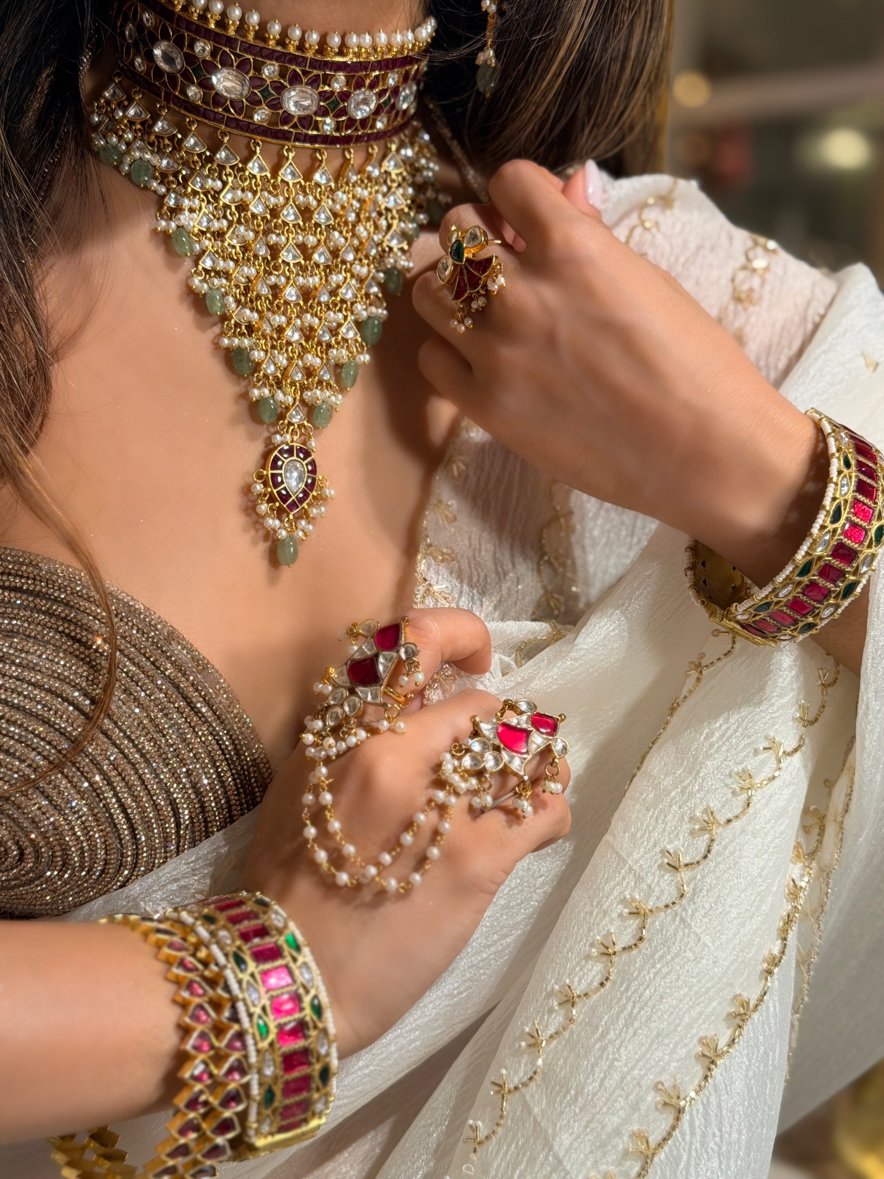 Rubab Rajputi Aadh Necklace