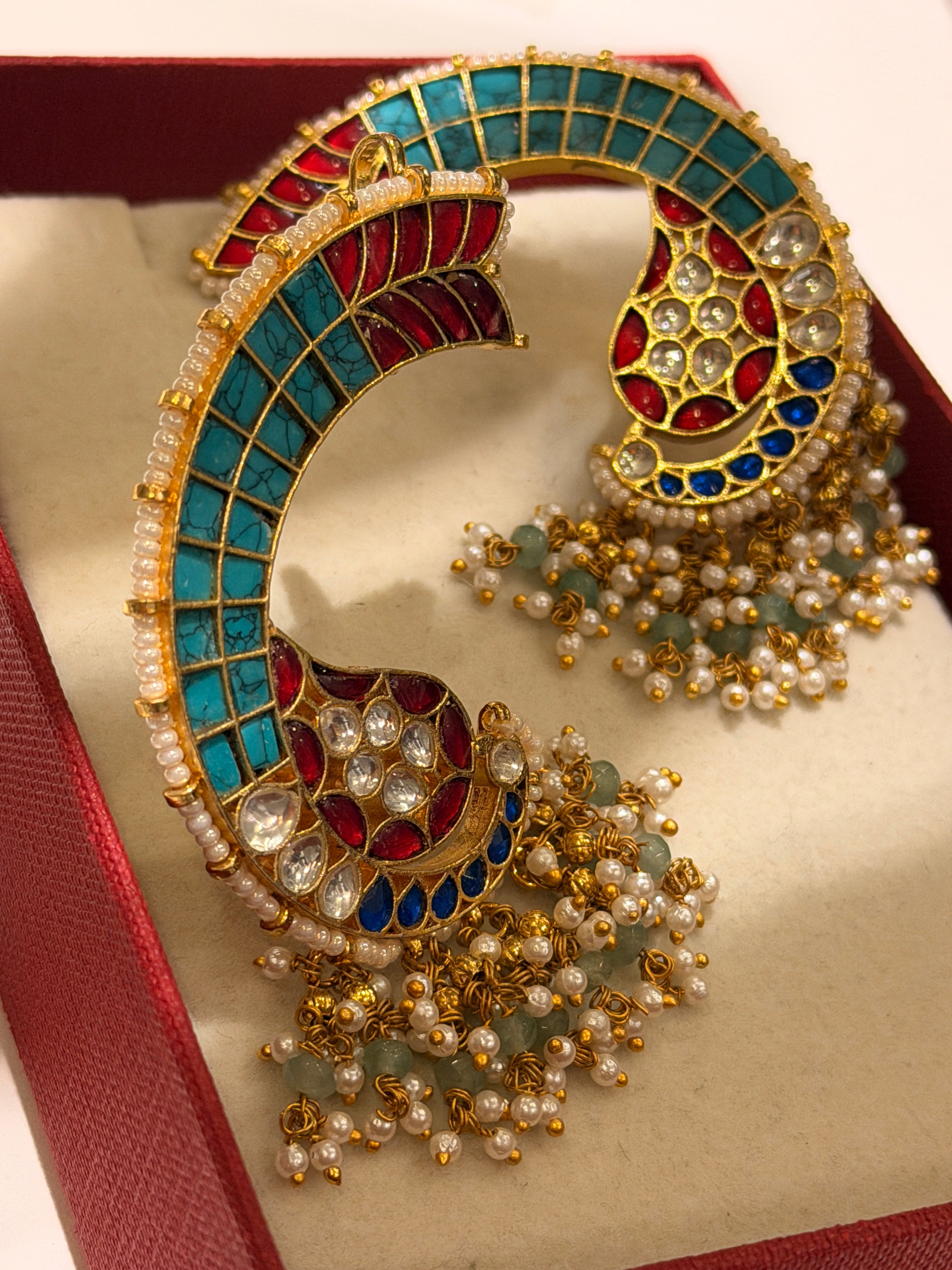 Mrinalini Jadau Earcuff