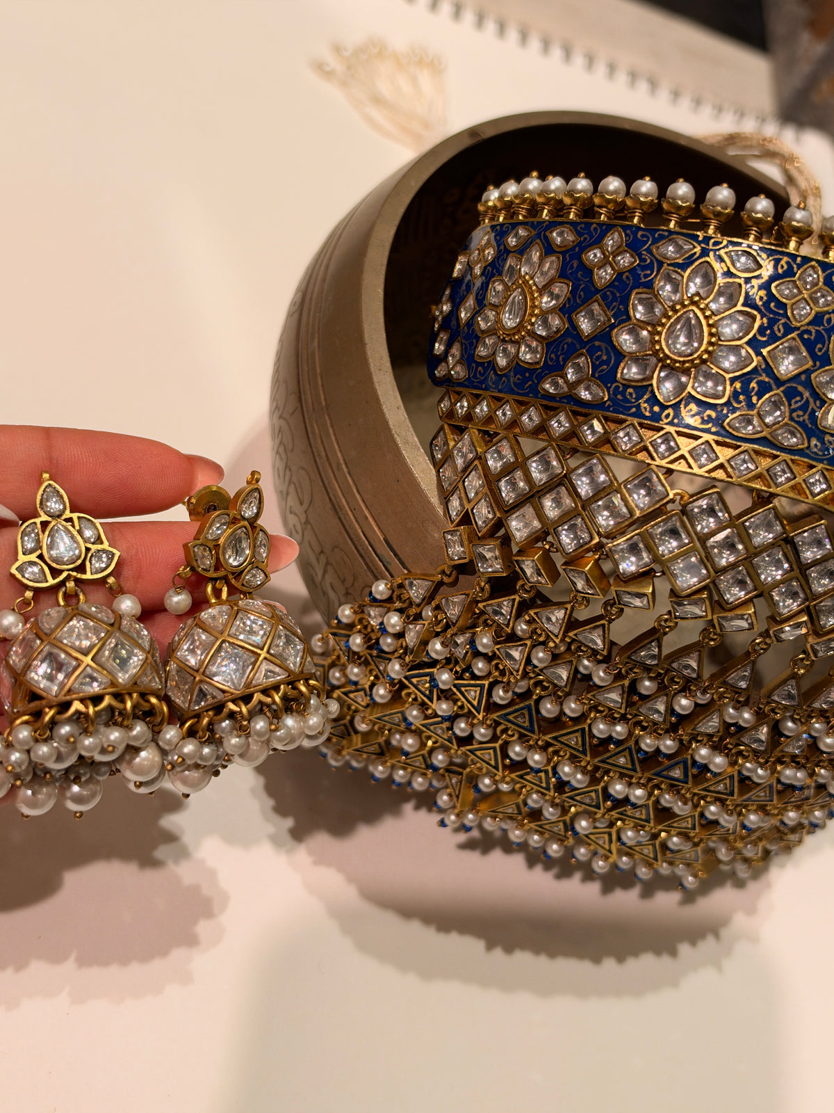 Rajputi aadh Necklace - Mahira