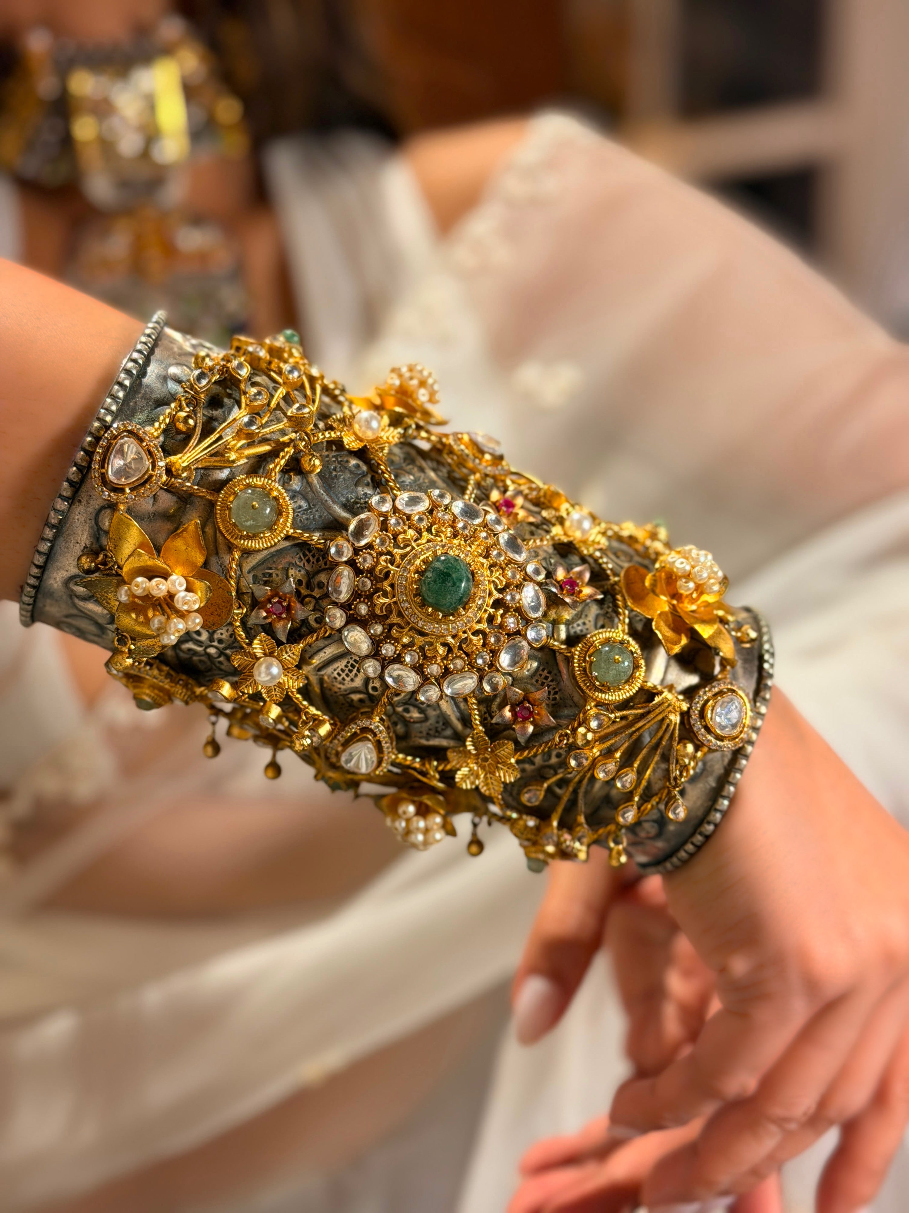 The Heritage Garden Cuff