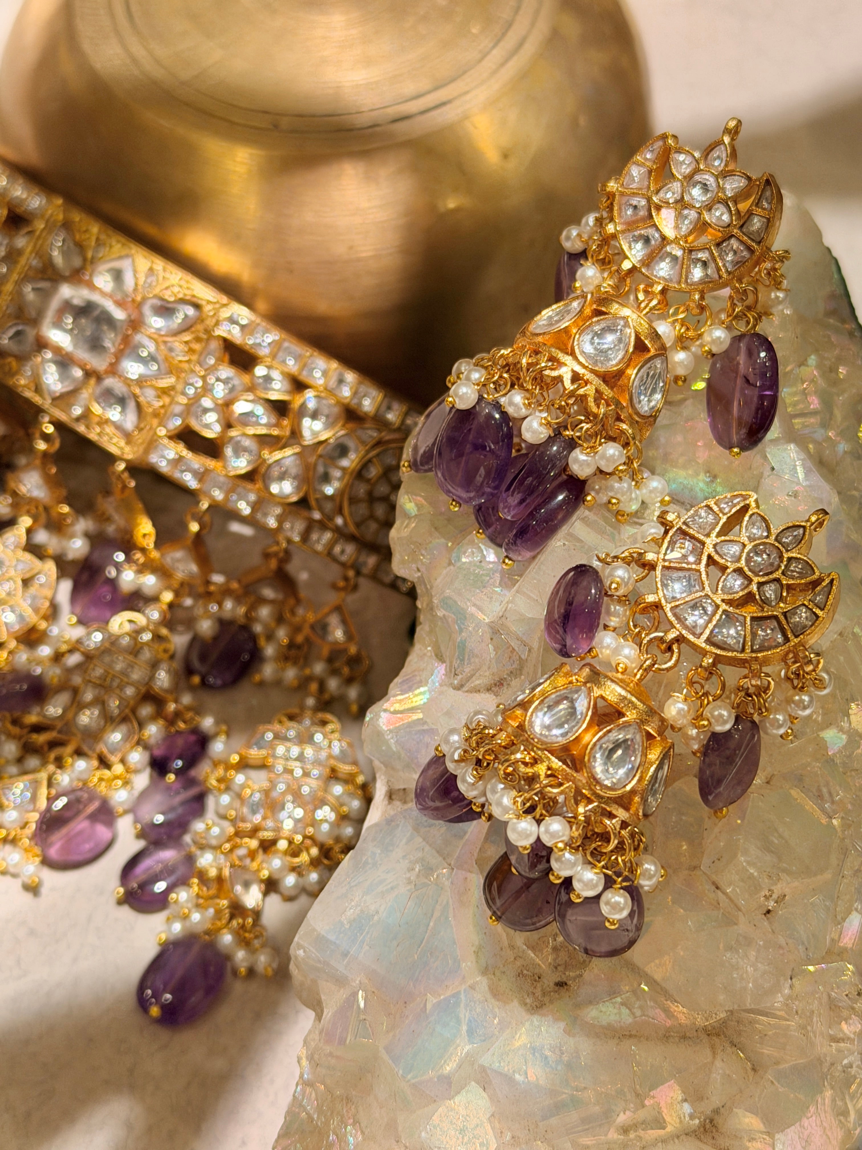 Riwaayat Kundan Aad Necklace