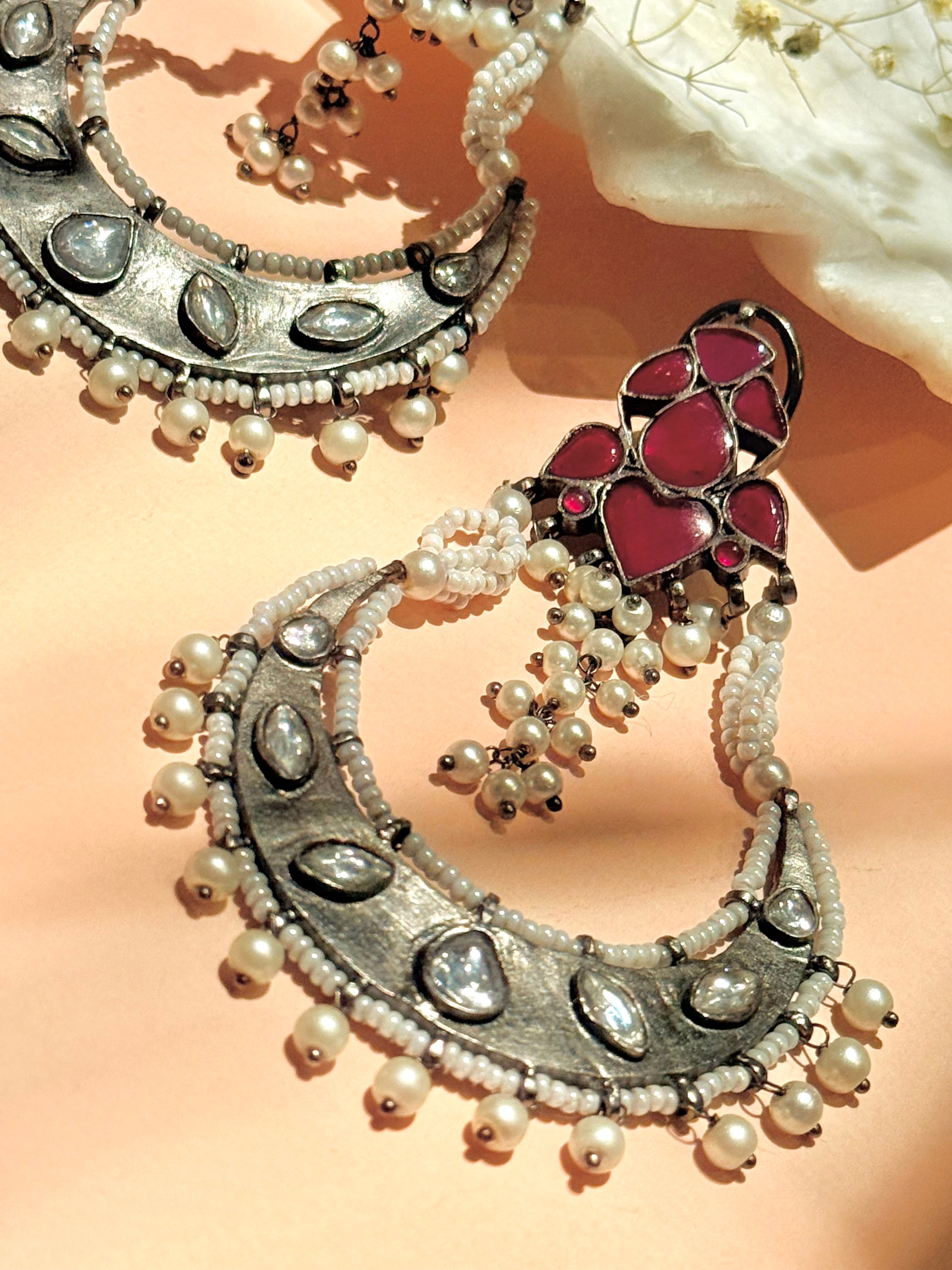 Sangam ruby Jadau bali - MAHIRA