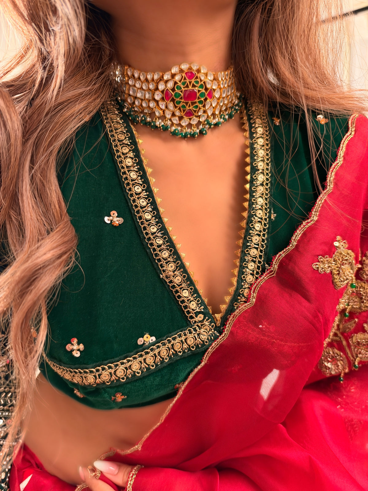 Zalima Kundan Choker