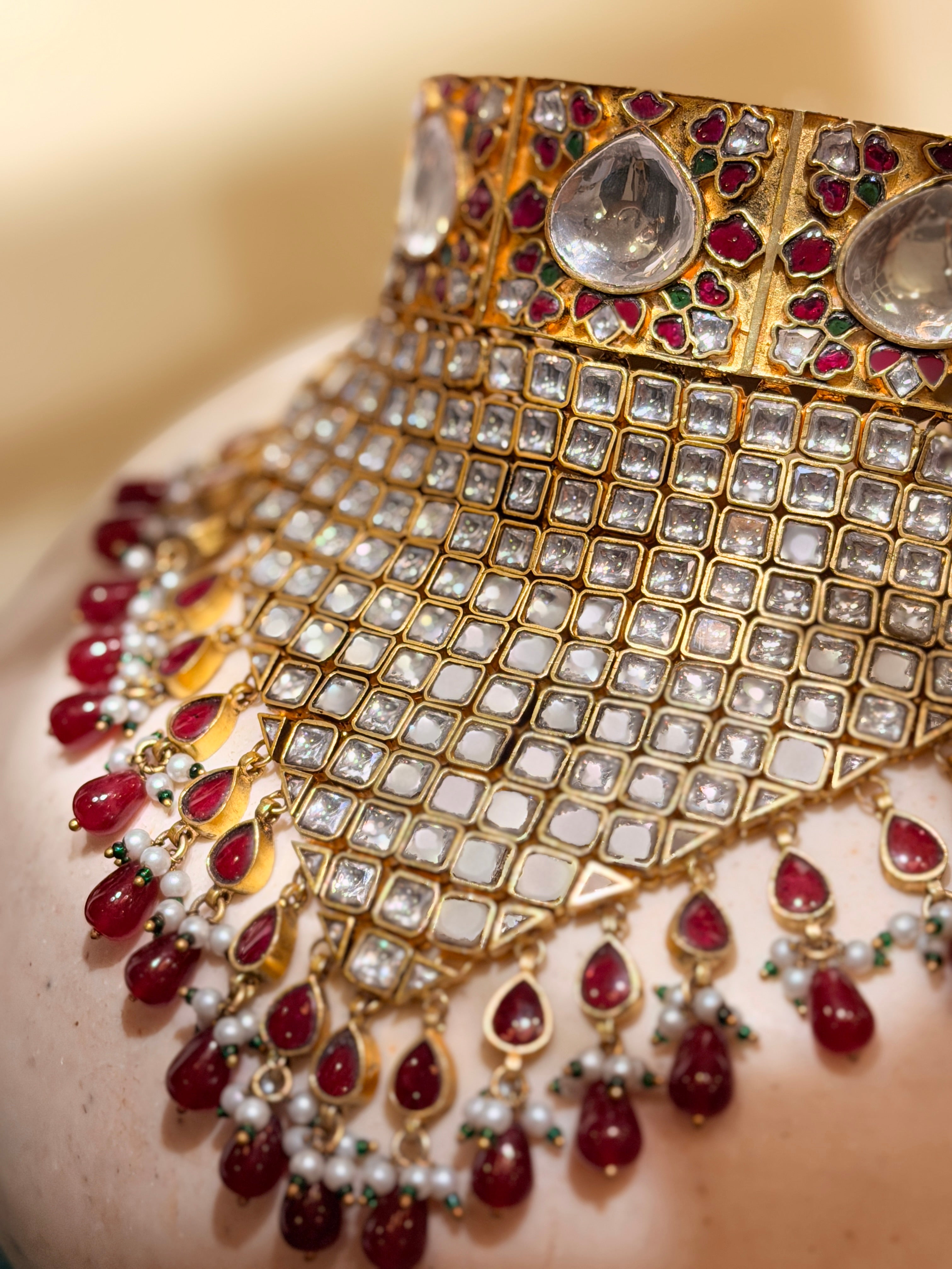 Mirage Ruby drop - Mahira