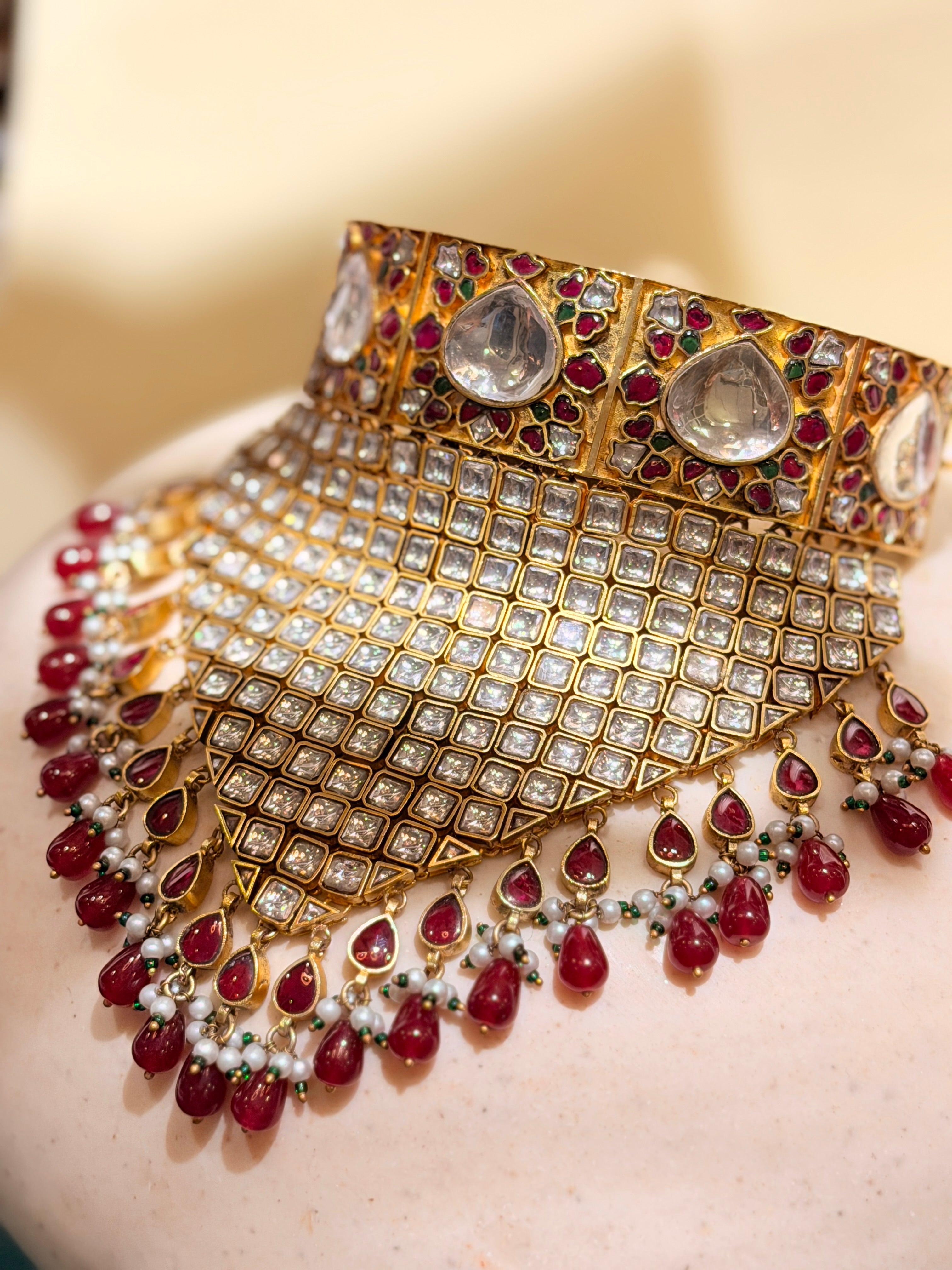 Mirage Ruby drop - Mahira