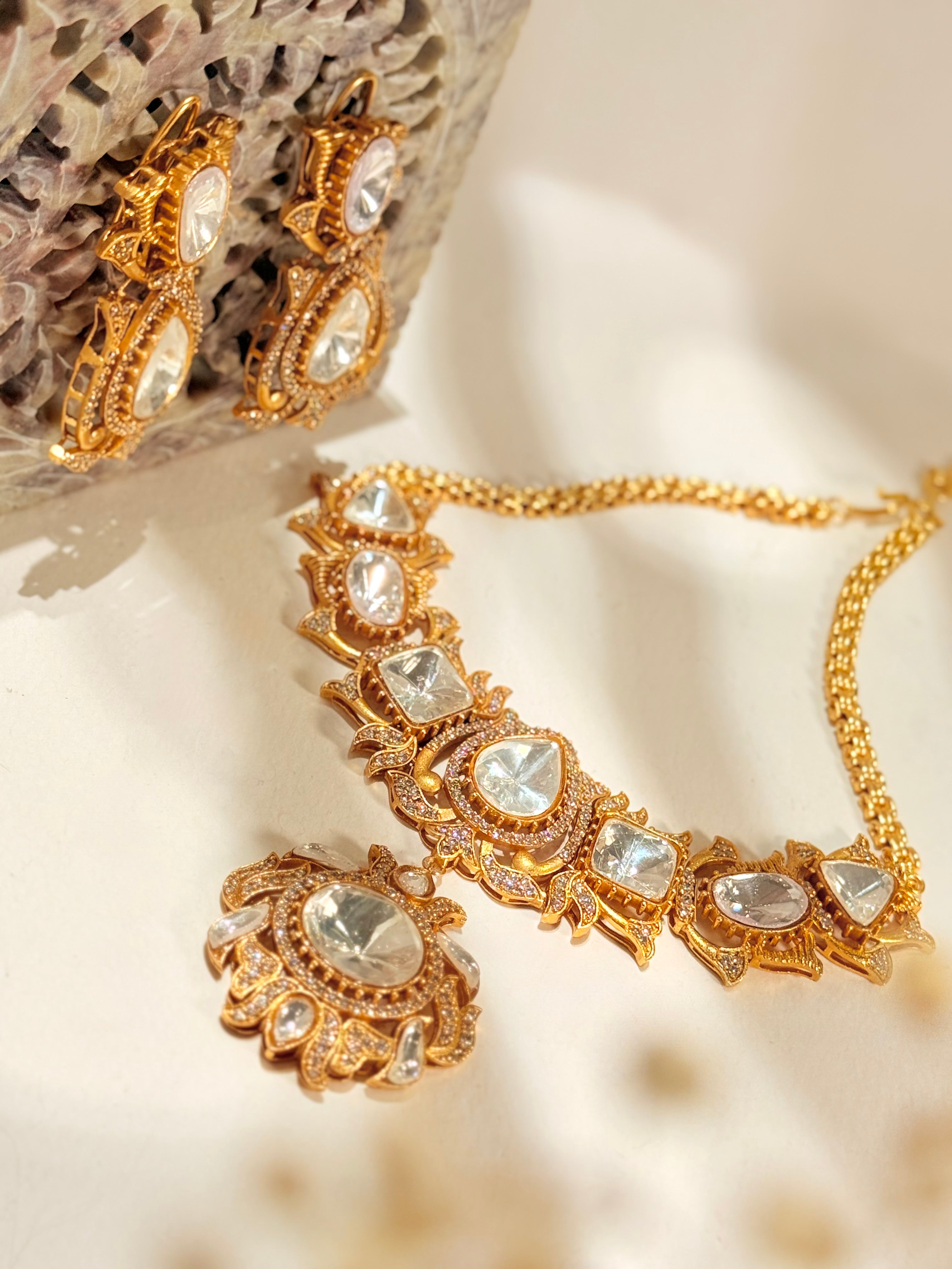 Polki Ramita Neck piece