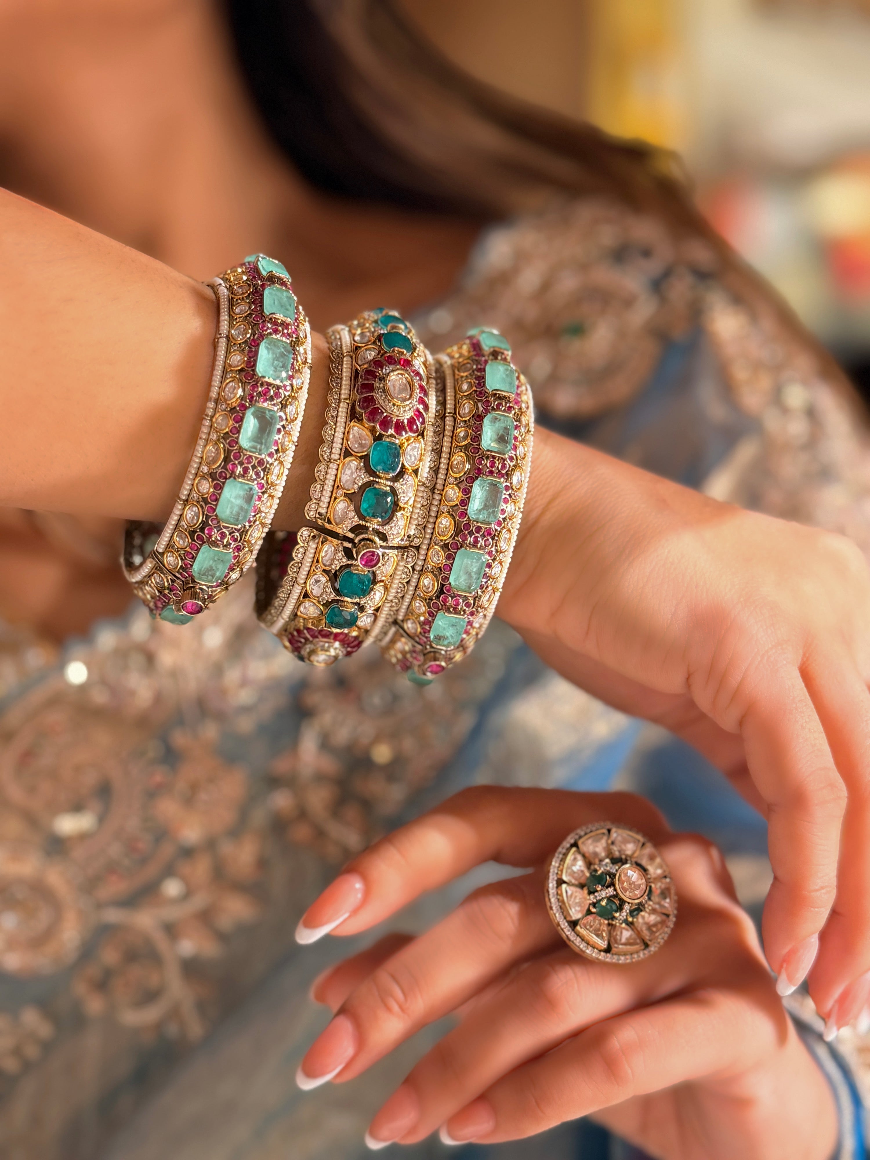 Taniya Mint Bangle