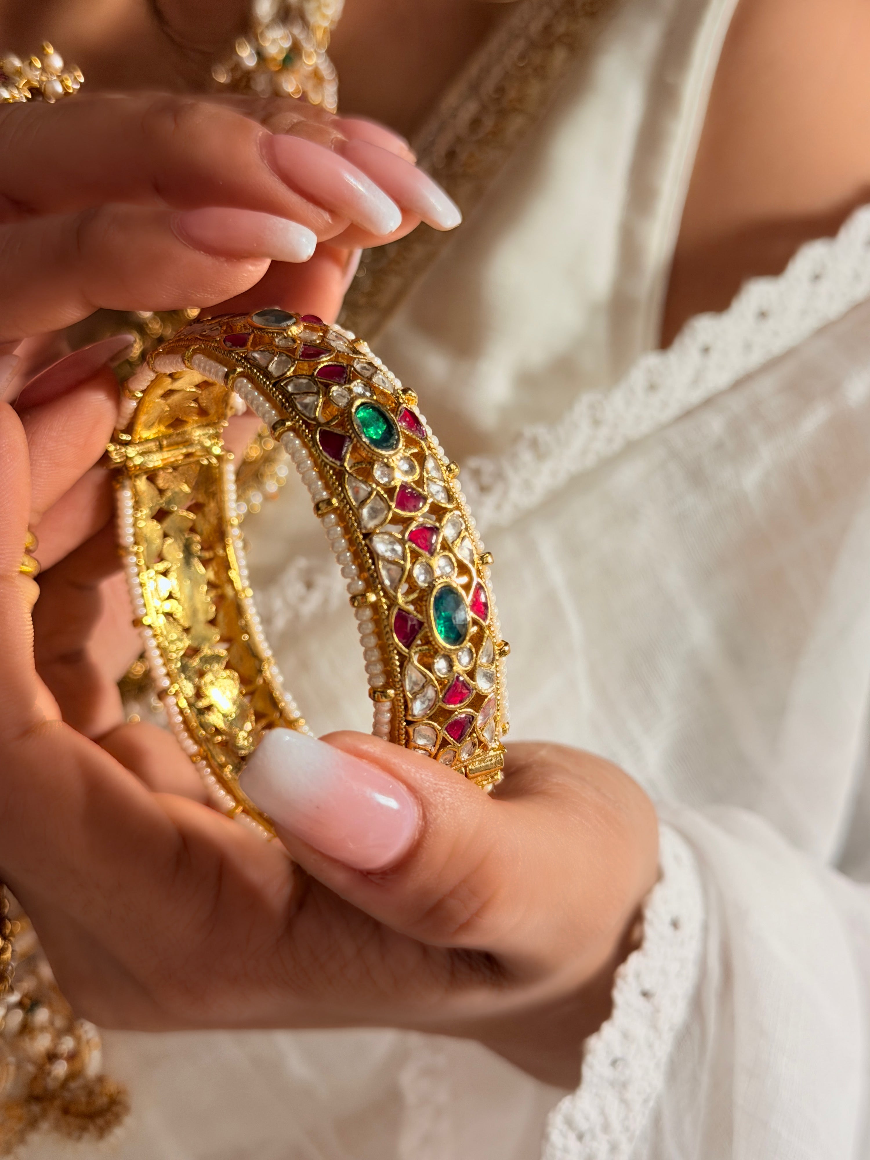 Vartika kundan bangle