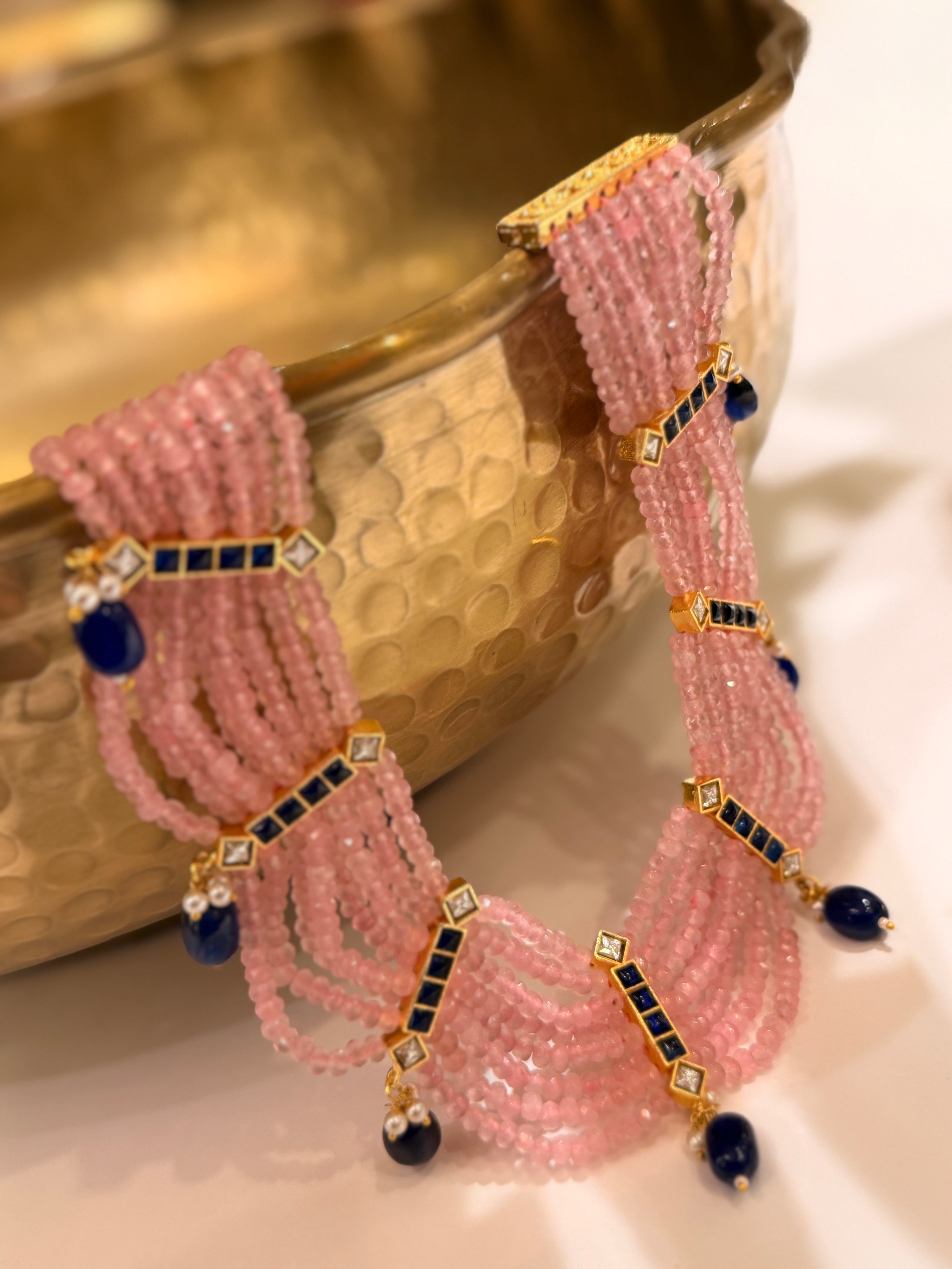 Nayantara Blush pink Necklace